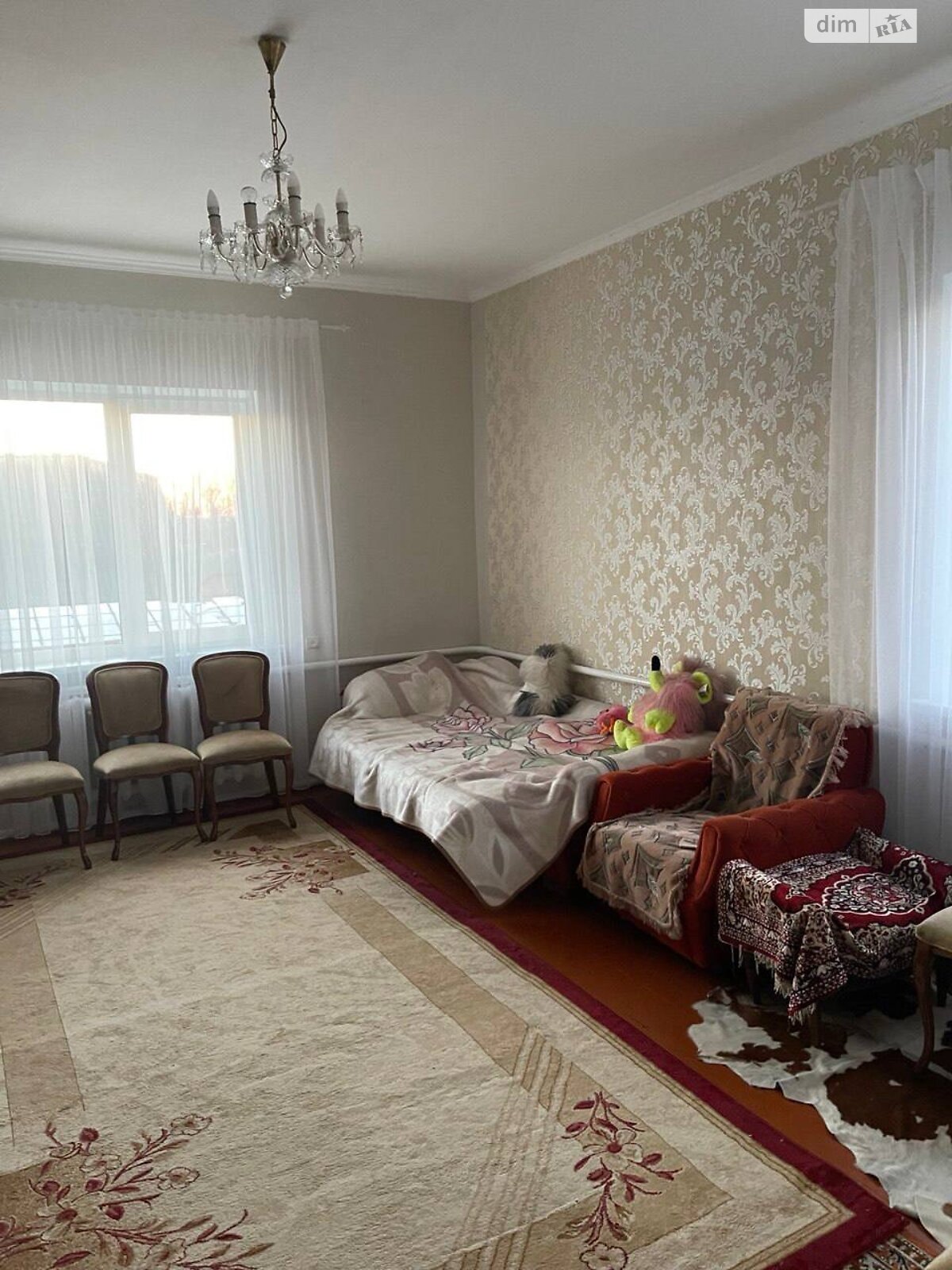 одноэтажный дом с гаражом, 110 кв. м, кирпич. Сдается помесячно в Хмельницком, в районе Ружична фото 1