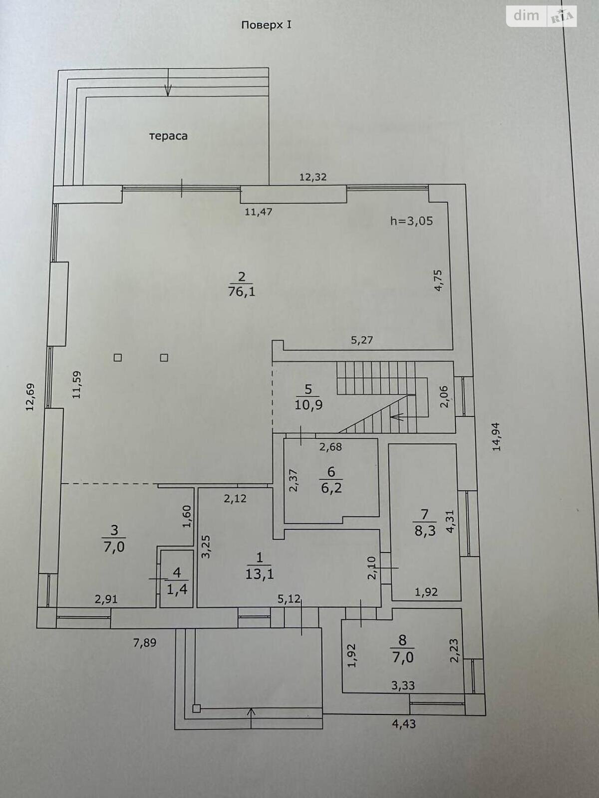 двопроверховий будинок з ремонтом, 241 кв. м, цегла. Здається помісячно в Києві, в районі Биківня фото 1