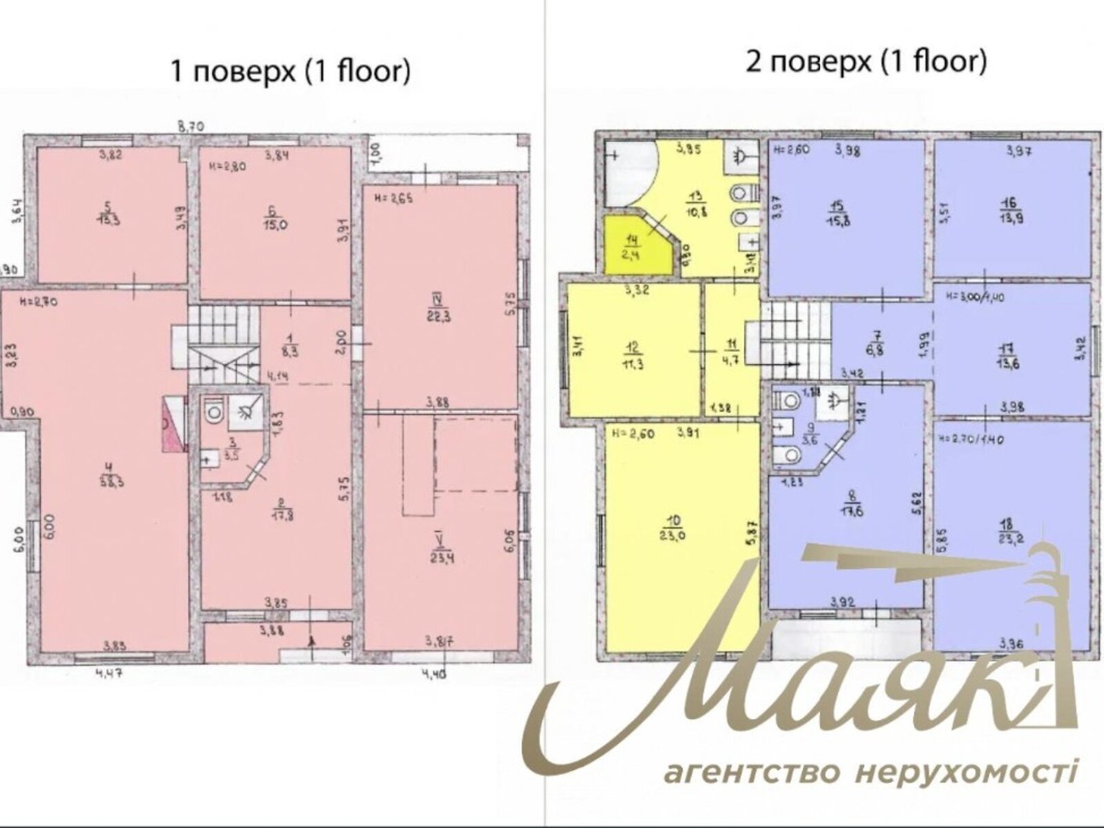 двопроверховий будинок з балконом, 340 кв. м, цегла. Здається помісячно в Києві, в районі Голосіївський фото 1