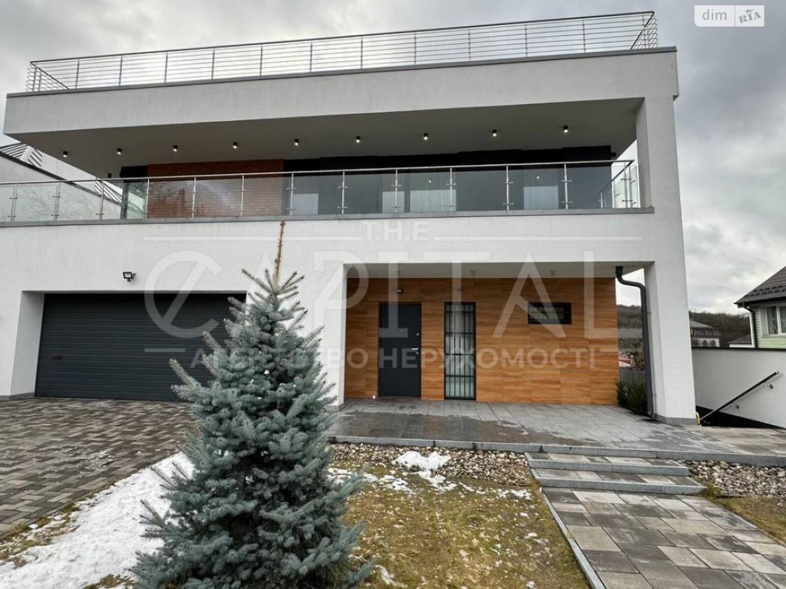 двухэтажный дом с гаражом, 500 кв. м, кирпич. Сдается помесячно в Киеве, в районе Голосеевский фото 1