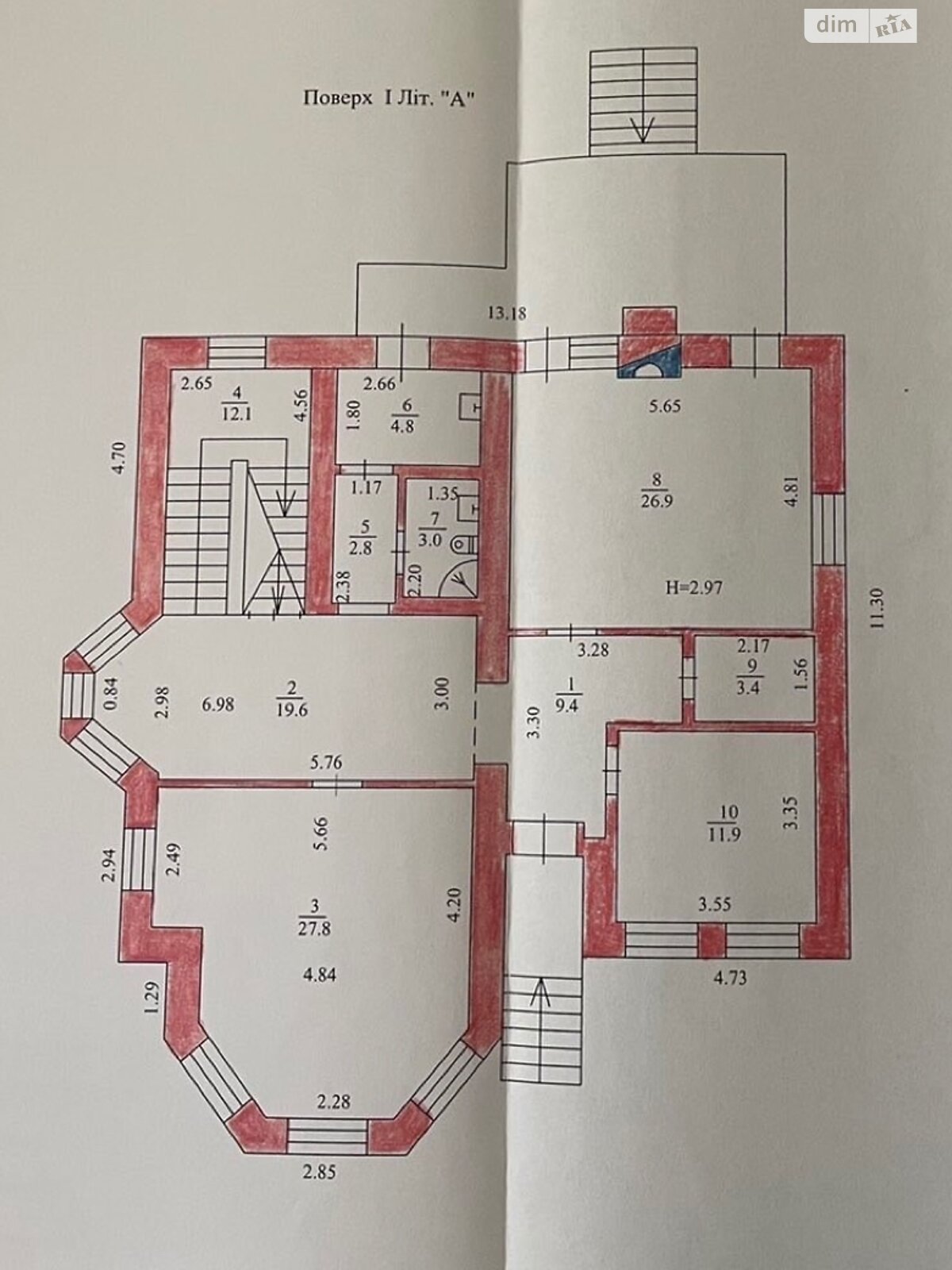 трехэтажный дом с гаражом, 438 кв. м, кирпич. Сдается помесячно в Киеве, в районе Оболонь фото 1