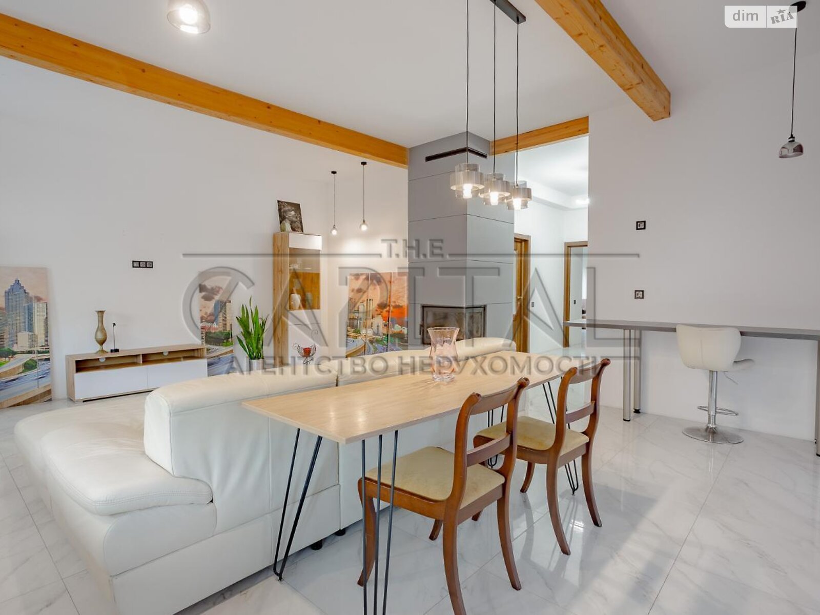 одноэтажный дом с верандой, 150 кв. м, кирпич. Сдается помесячно в Киеве, в районе Осокорки фото 1