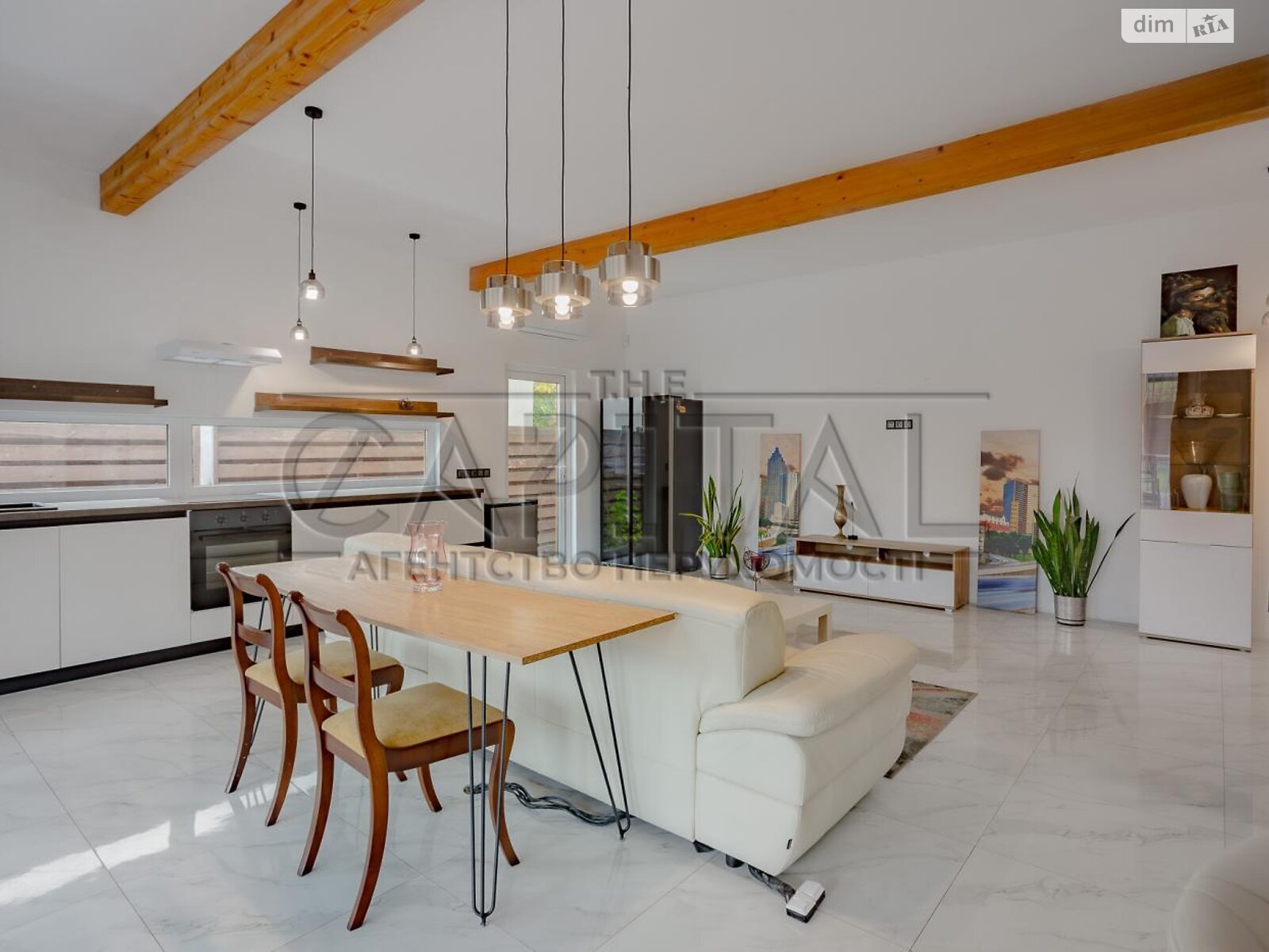 одноэтажный дом с верандой, 150 кв. м, кирпич. Сдается помесячно в Киеве, в районе Осокорки фото 1