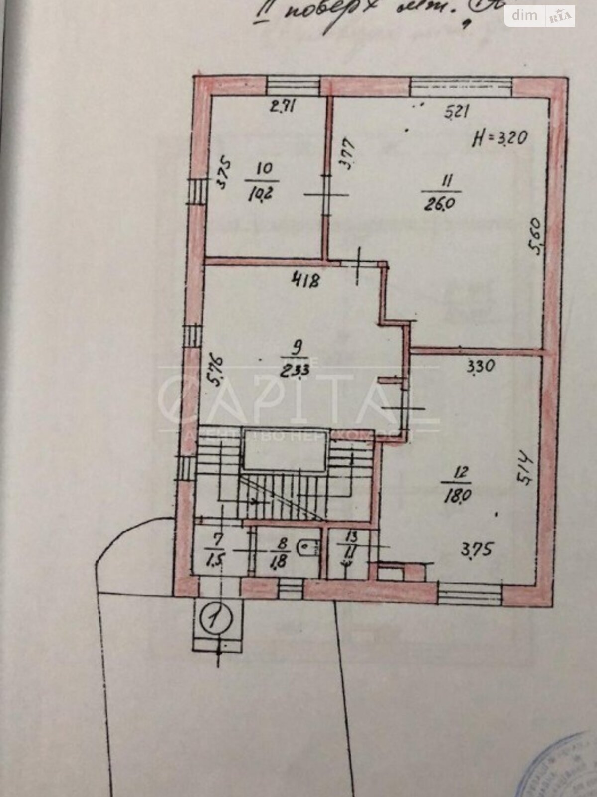 трипроверховий будинок, 264 кв. м, кирпич. Здається помісячно в Києві, в районі Шевченківський фото 1