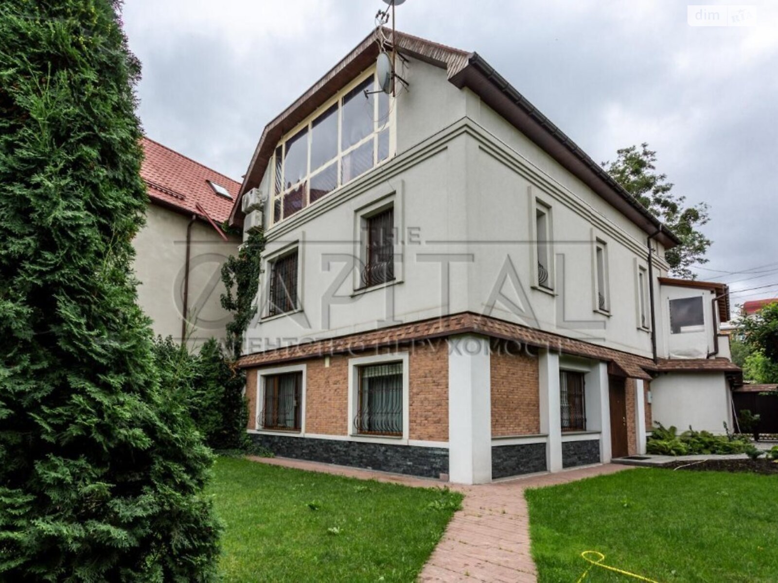трехэтажный дом, 264 кв. м, кирпич. Сдается помесячно в Киеве, в районе Шевченковский фото 1