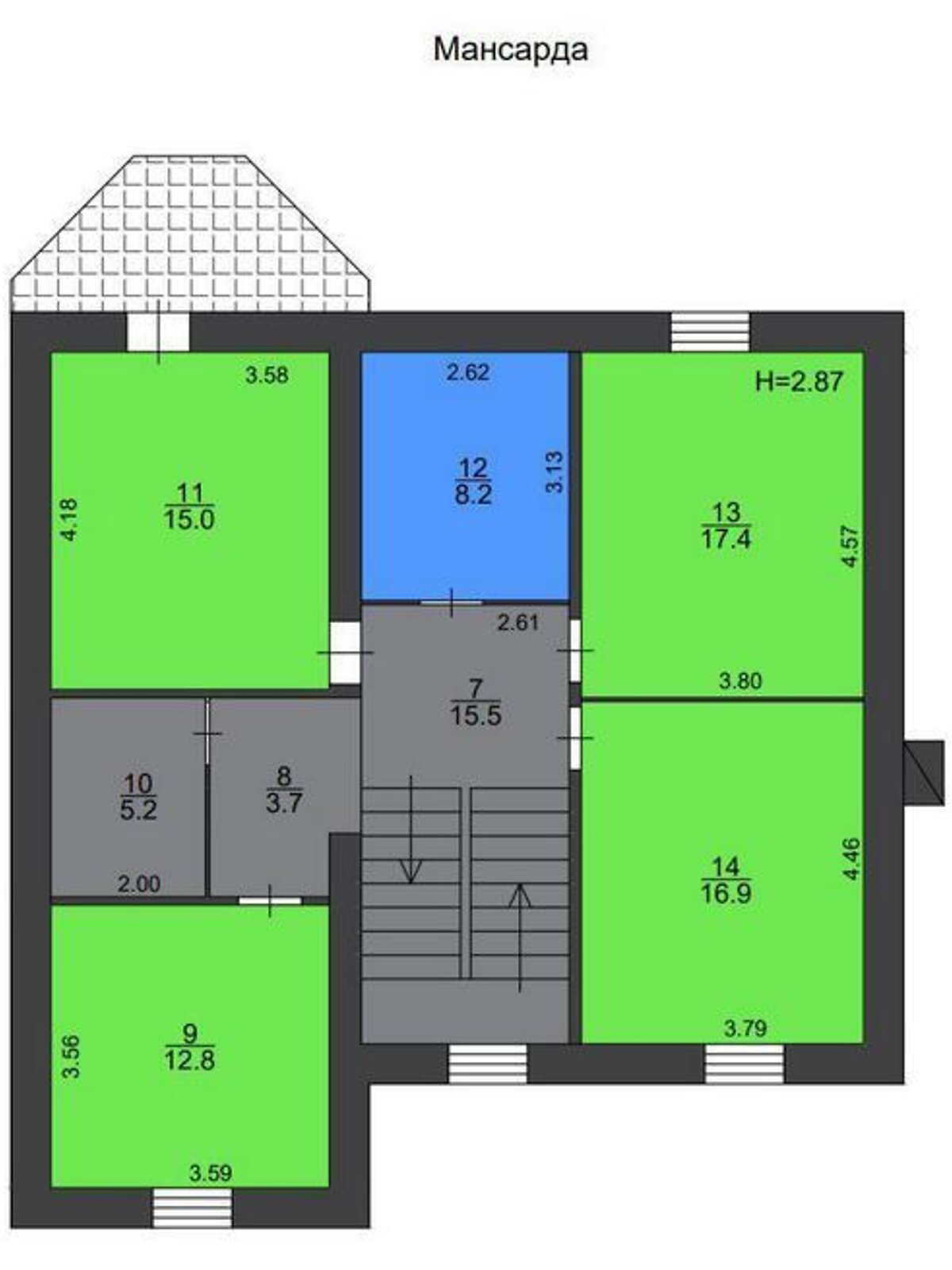 трехэтажный дом беседка, 285 кв. м, кирпич. Сдается помесячно в Киеве, в районе Святошинский фото 1