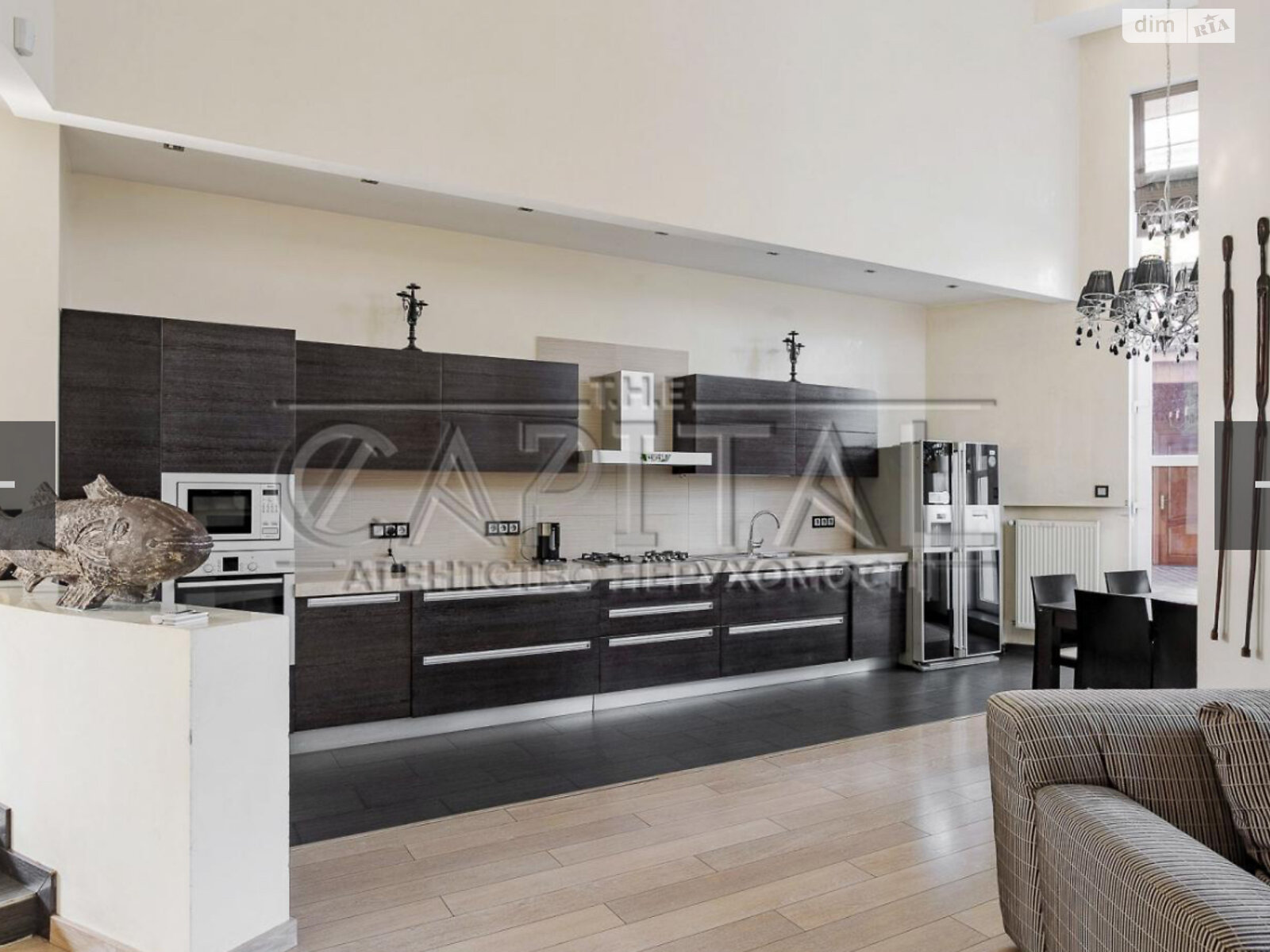 двухэтажный дом беседка, 300 кв. м, кирпич. Сдается помесячно в Козине фото 1