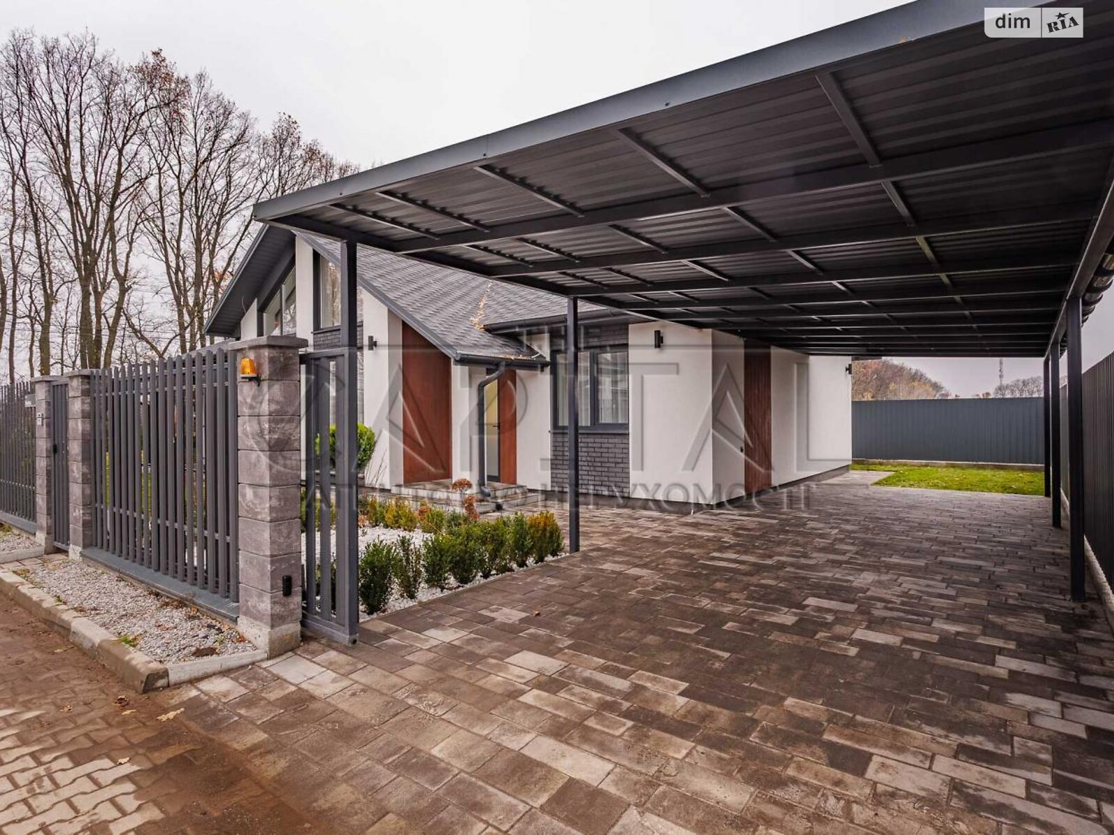 одноэтажный дом с верандой, 120 кв. м, кирпич. Сдается помесячно в Крюковщине фото 1