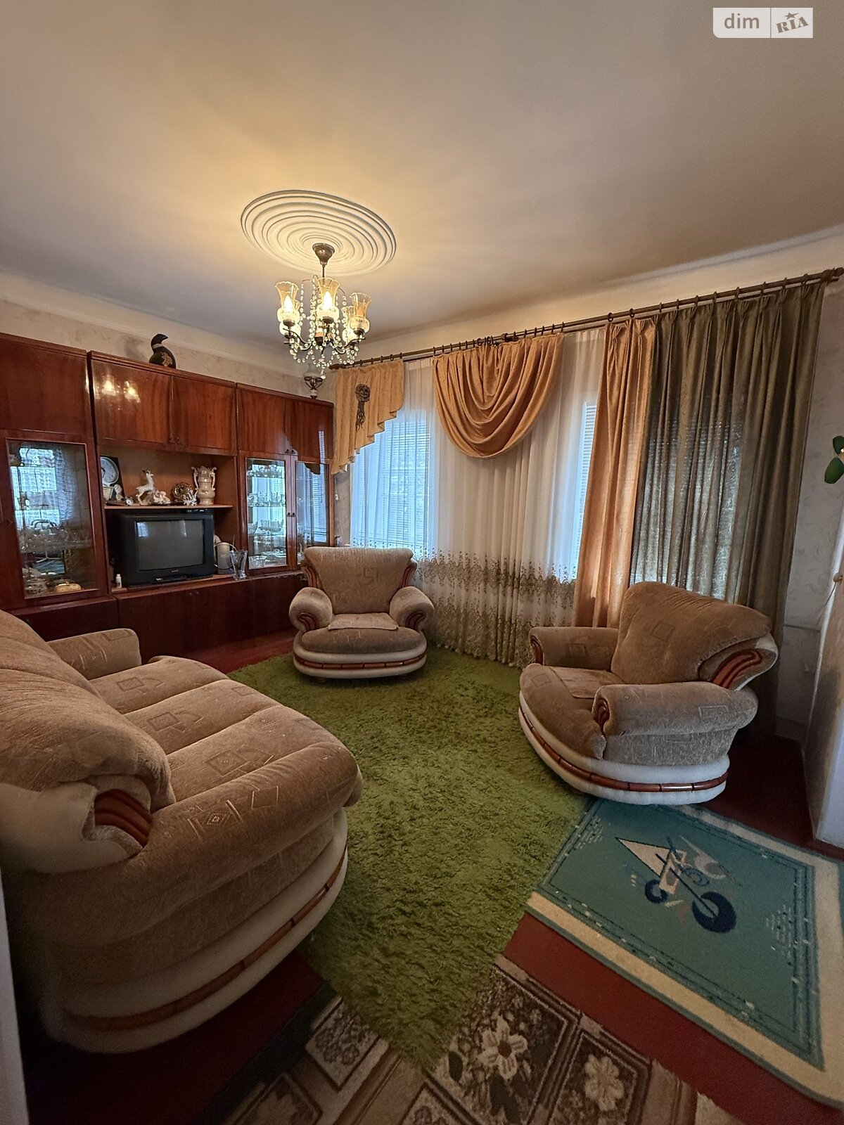 однопроверховий будинок, 71 кв. м, цегла. Здається помісячно в Лубнах, в районі Лубни фото 1