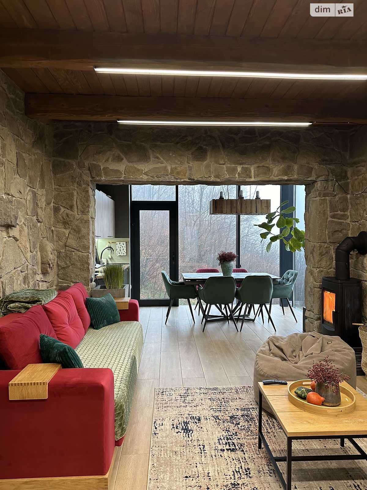 двухэтажный дом беседка, 80 кв. м, кирпич. Сдается помесячно в Лумшорах фото 1