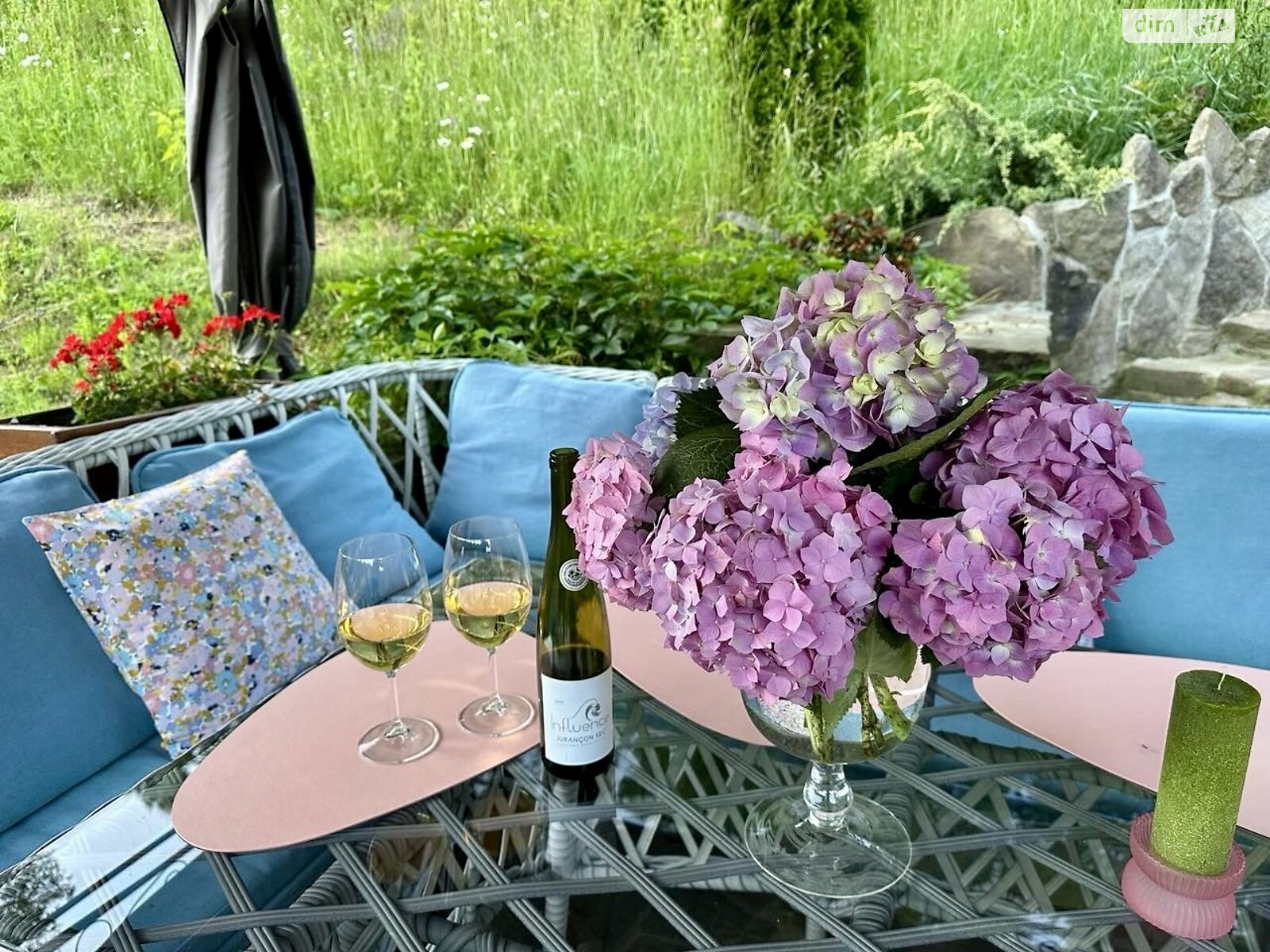 двухэтажный дом беседка, 80 кв. м, кирпич. Сдается помесячно в Лумшорах фото 1