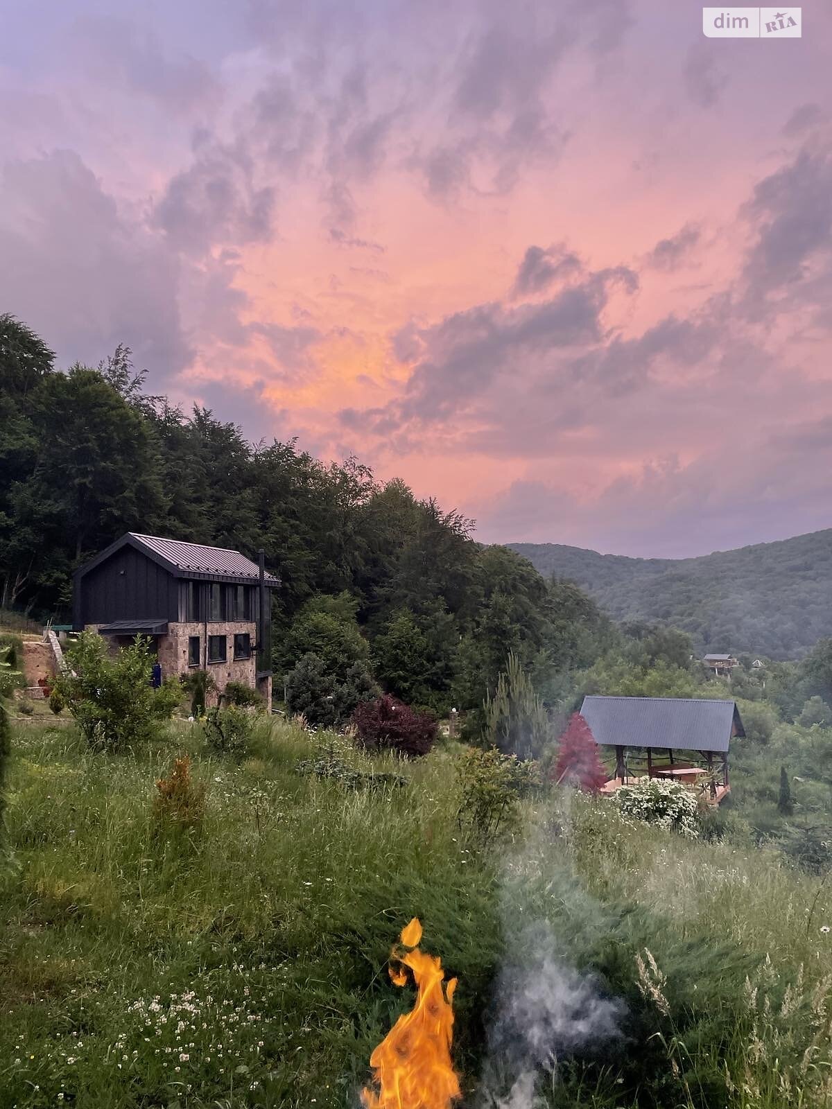 двухэтажный дом беседка, 80 кв. м, кирпич. Сдается помесячно в Лумшорах фото 1