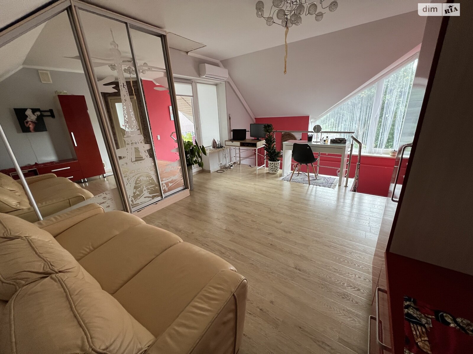 двухэтажный дом с верандой, 120 кв. м, кирпич. Сдается помесячно в Микулинцах фото 1