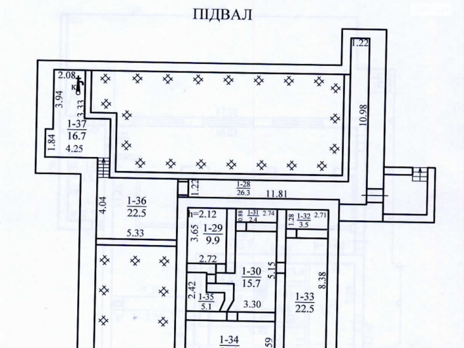 триповерховий будинок, 732 кв. м, цегла. Здається помісячно в Новоолександрівці фото 1