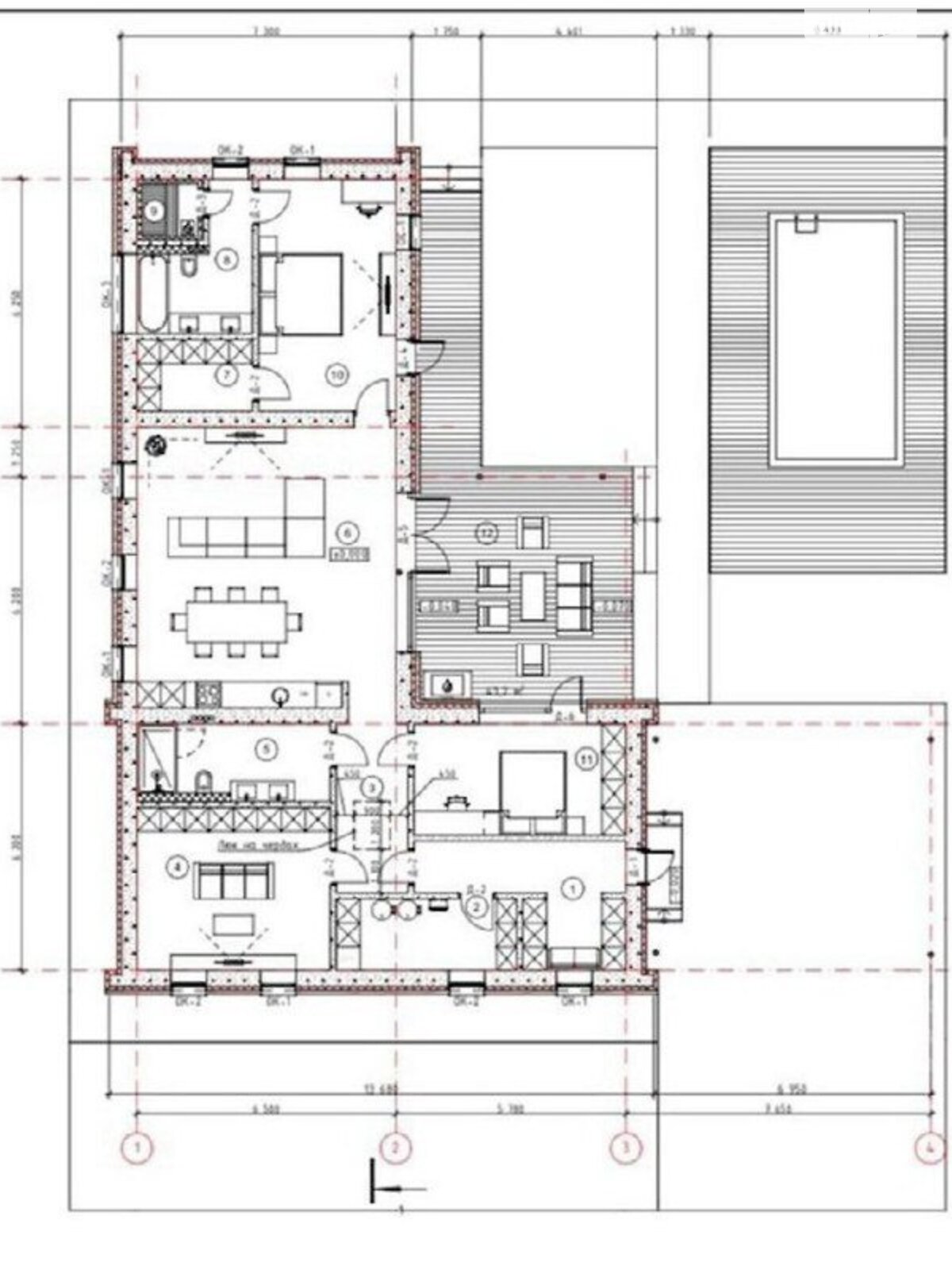 одноэтажный дом, 170 кв. м, газобетон. Сдается помесячно в Новоалександровке фото 1 одноэтажный дом, 170 кв. м, газобетон. Сдается помесячно в Новоалександровке фото 1