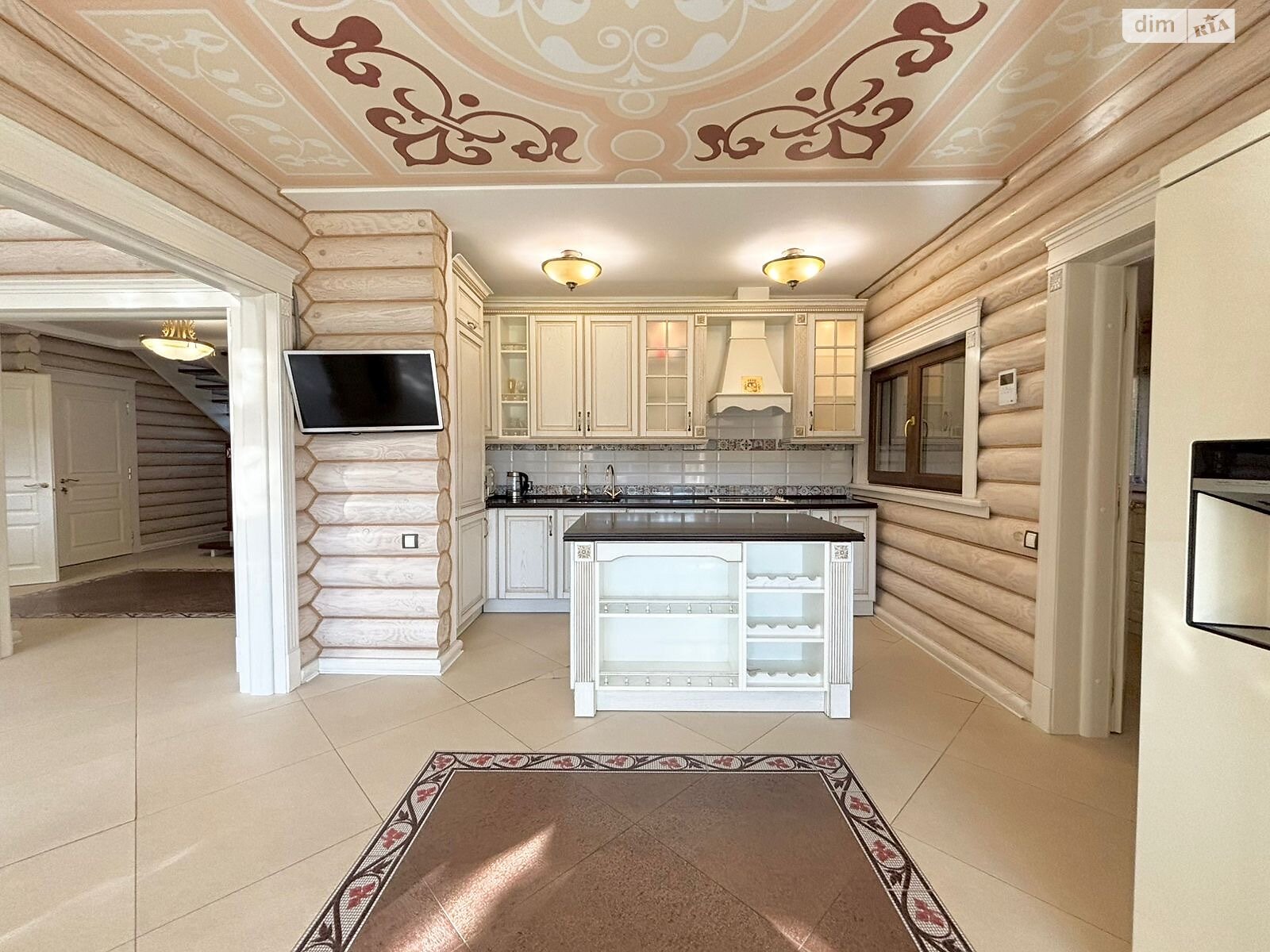 двухэтажный дом беседка, 229 кв. м, дерево и кирпич. Сдается помесячно в Новоселовке фото 1 двухэтажный дом беседка, 229 кв. м, дерево и кирпич. Сдается помесячно в Новоселовке фото 1