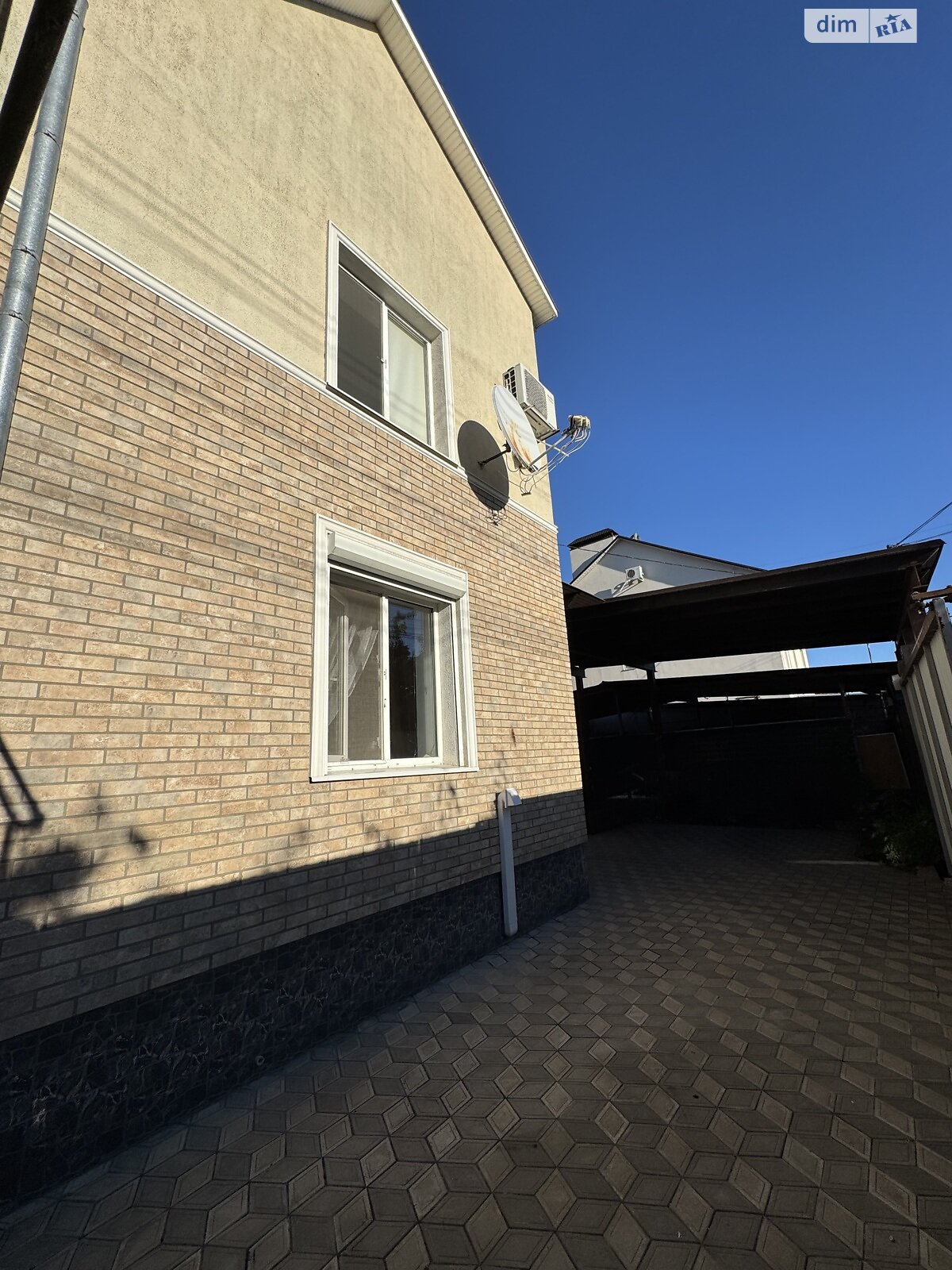 двухэтажный дом беседка, 120 кв. м, кирпич. Сдается помесячно в Одессе, в районе Черноморка фото 1