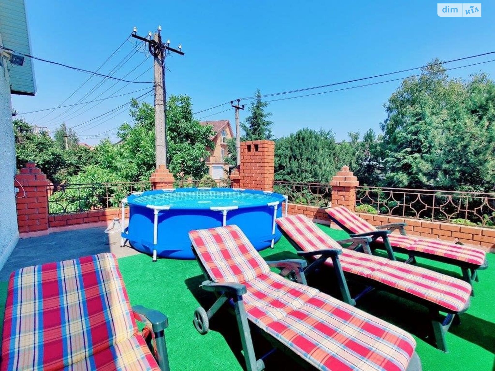 двухэтажный дом с балконом, 140 кв. м, кирпич. Сдается помесячно в Одессе, в районе Совиньон фото 1