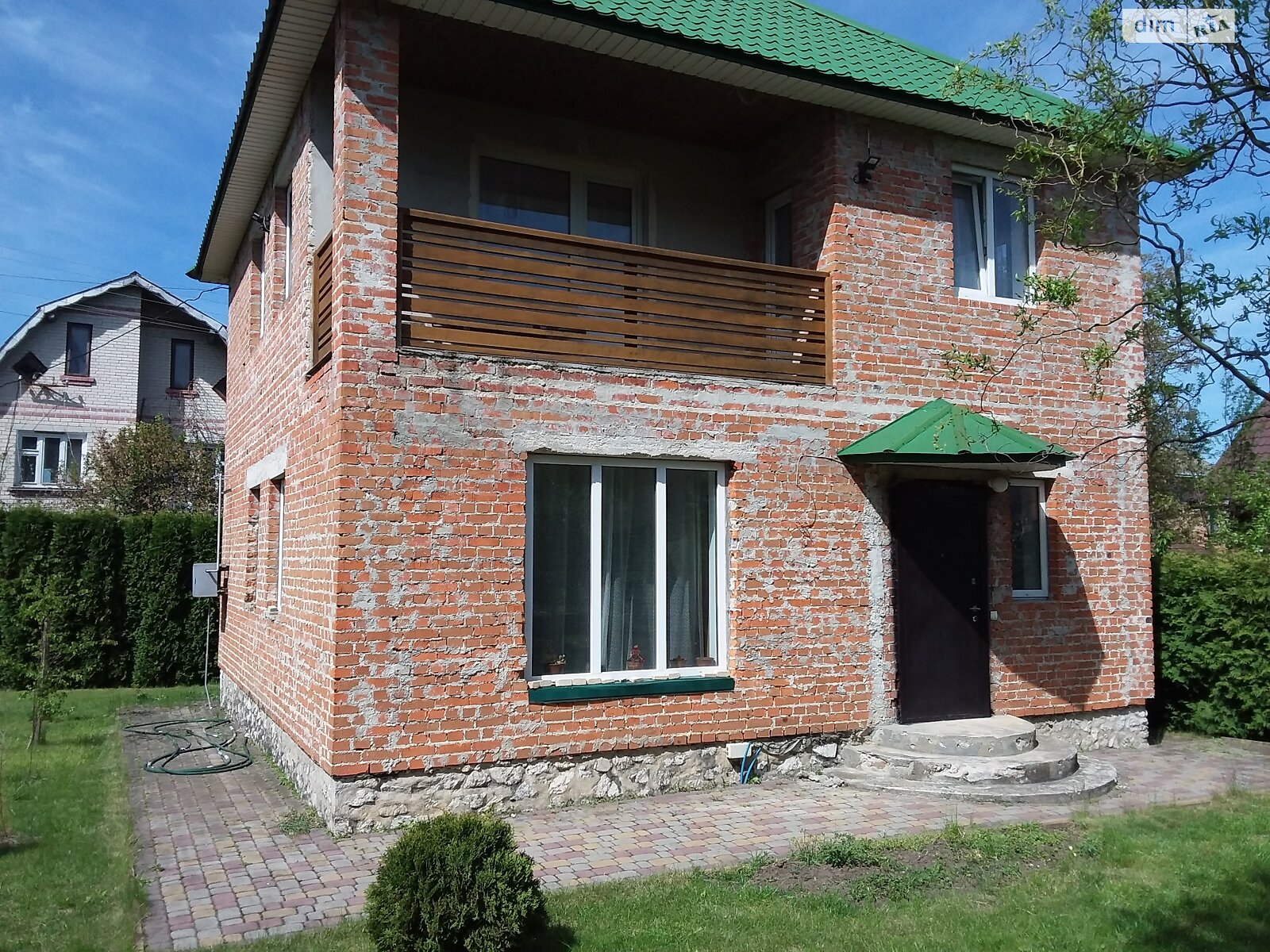 двухэтажный дом, 96.7 кв. м, кирпич. Сдается помесячно в Подгородном фото 1 двухэтажный дом, 96.7 кв. м, кирпич. Сдается помесячно в Подгородном фото 1