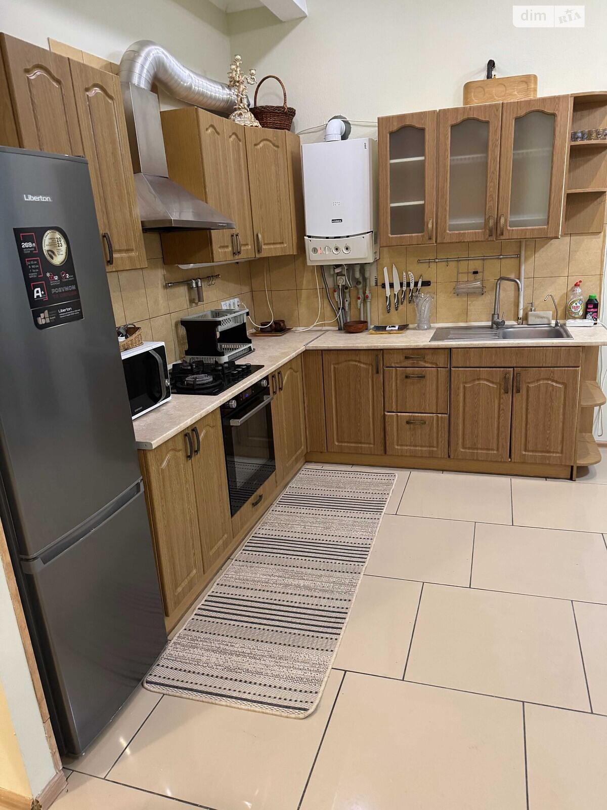 однопроверховий будинок з верандою, 76.4 кв. м, цегла. Здається помісячно в Полтаві, в районі Яківці фото 1