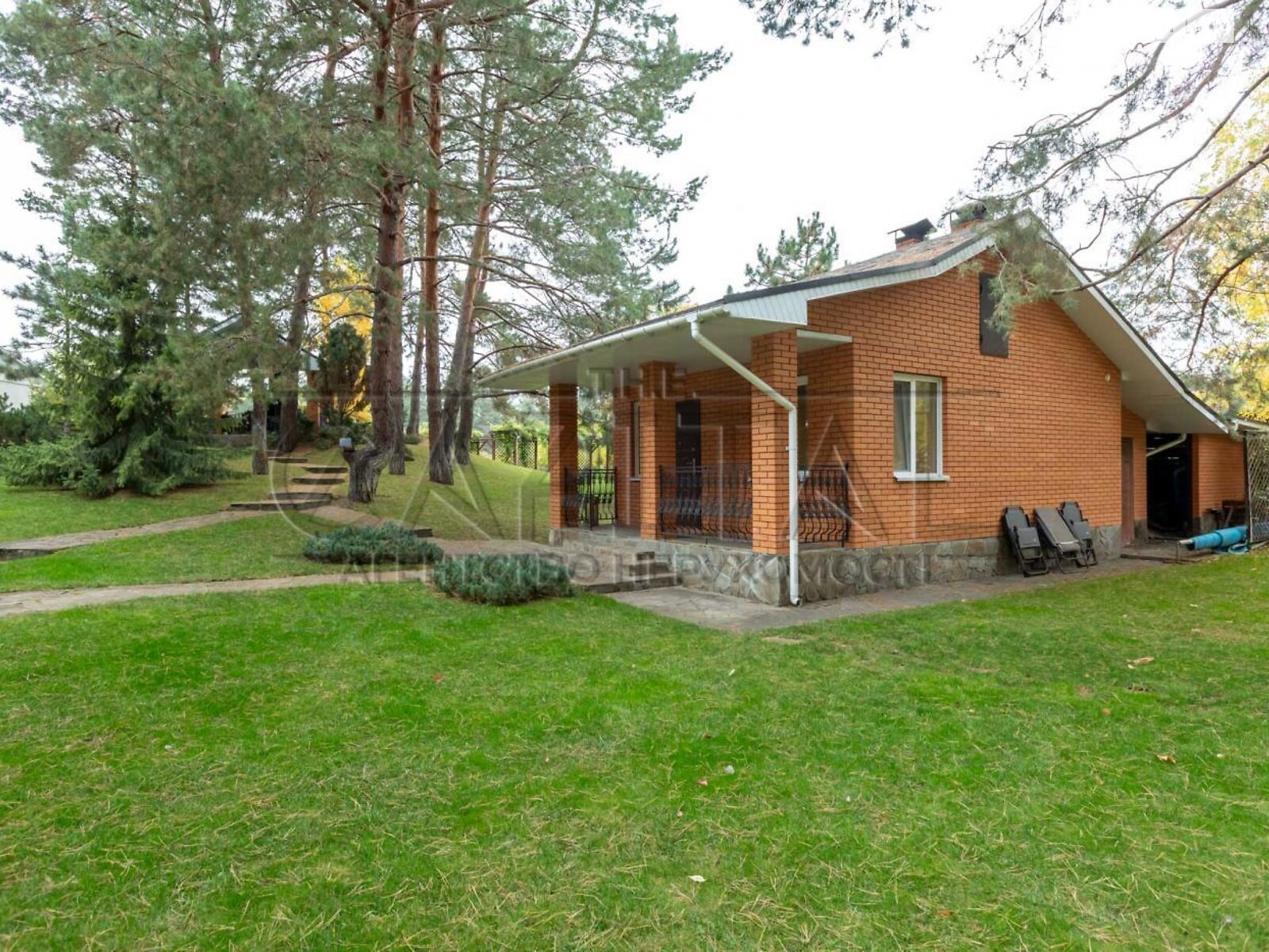 двухэтажный дом с верандой, 220 кв. м, кирпич. Сдается помесячно в Процеве фото 1 двухэтажный дом с верандой, 220 кв. м, кирпич. Сдается помесячно в Процеве фото 1