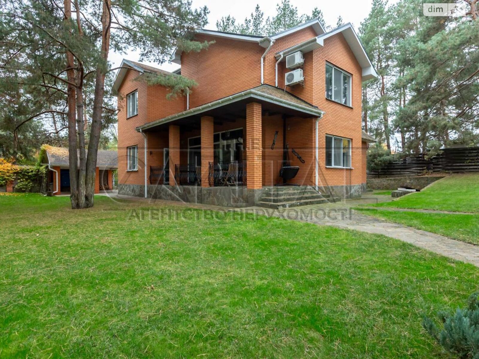 двухэтажный дом с верандой, 220 кв. м, кирпич. Сдается помесячно в Процеве фото 1 двухэтажный дом с верандой, 220 кв. м, кирпич. Сдается помесячно в Процеве фото 1