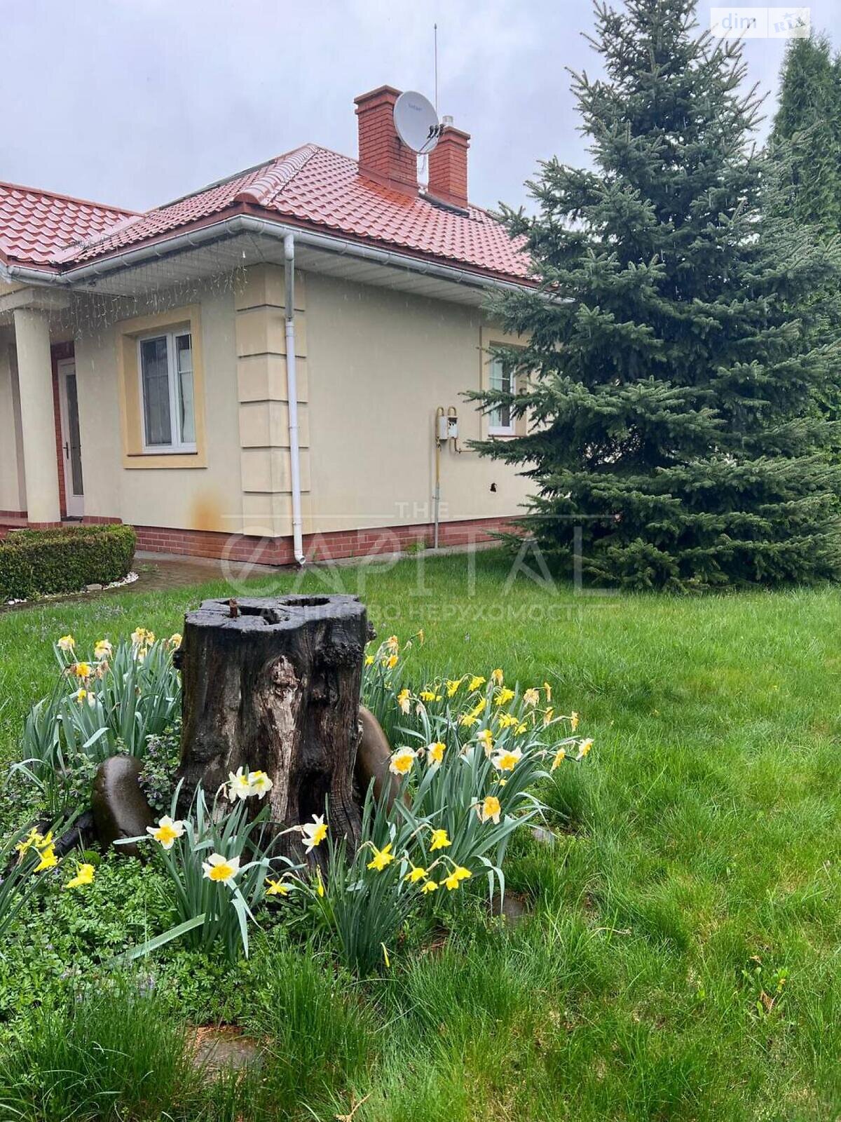 двоповерховий будинок з гаражем, 200 кв. м, цегла. Здається помісячно в Процеві фото 1