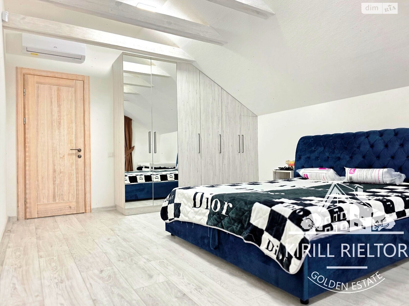 двоповерховий будинок з верандою, 230 кв. м, кирпич. Здається помісячно в Слобожанському фото 1