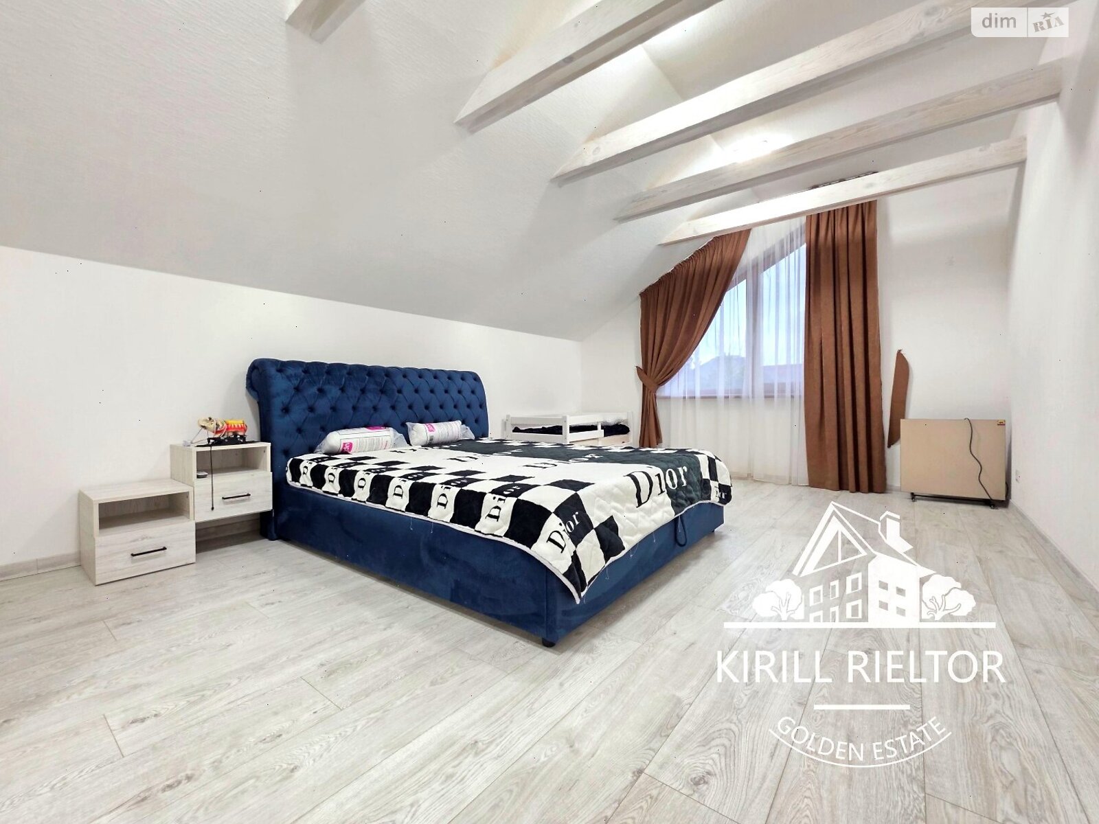 двоповерховий будинок з верандою, 230 кв. м, кирпич. Здається помісячно в Слобожанському фото 1