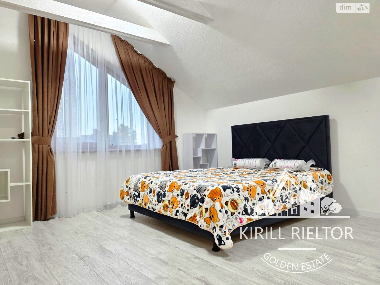 двоповерховий будинок з верандою, 230 кв. м, кирпич. Здається помісячно в Слобожанському фото 1