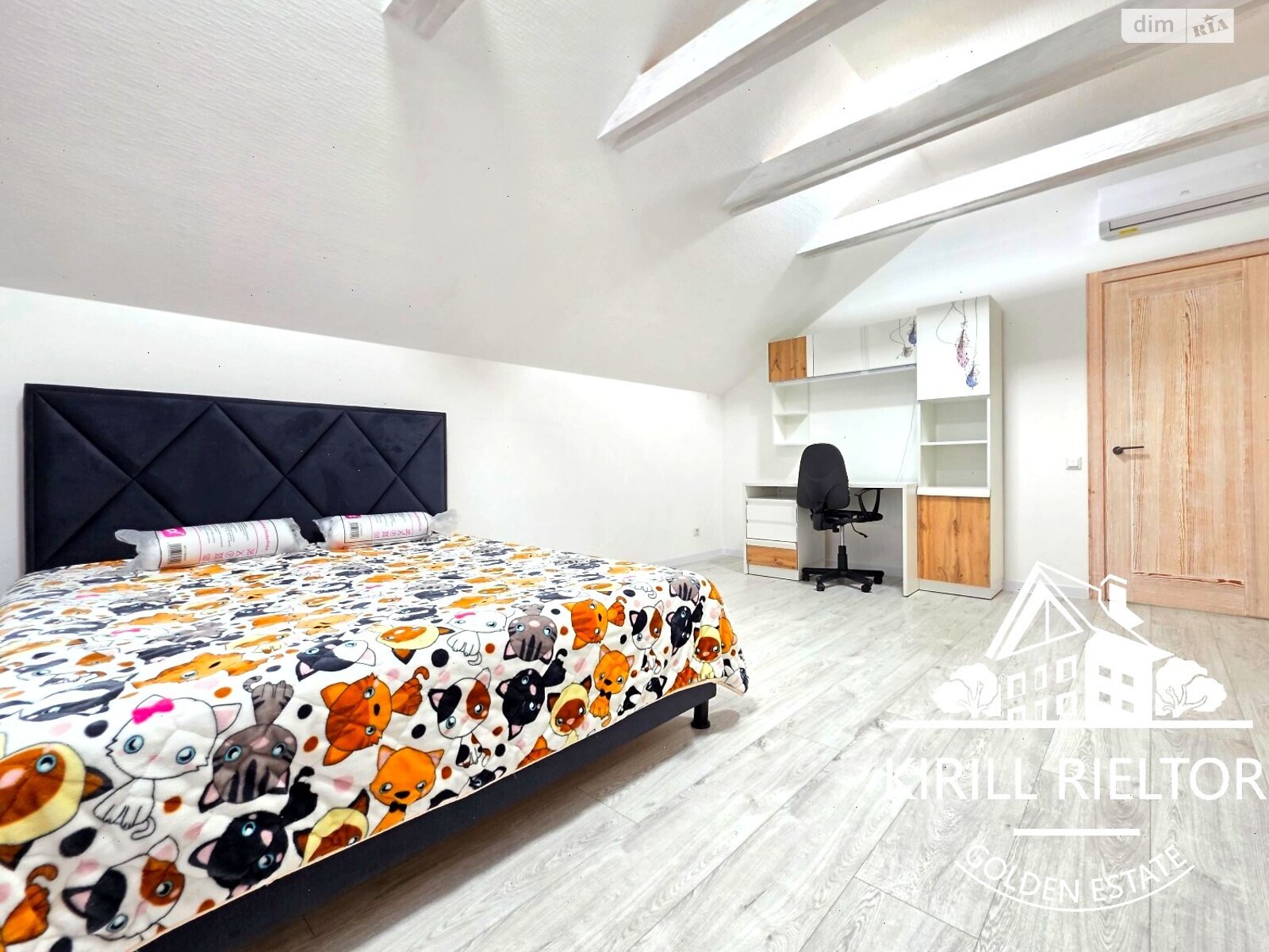 двоповерховий будинок з верандою, 230 кв. м, кирпич. Здається помісячно в Слобожанському фото 1