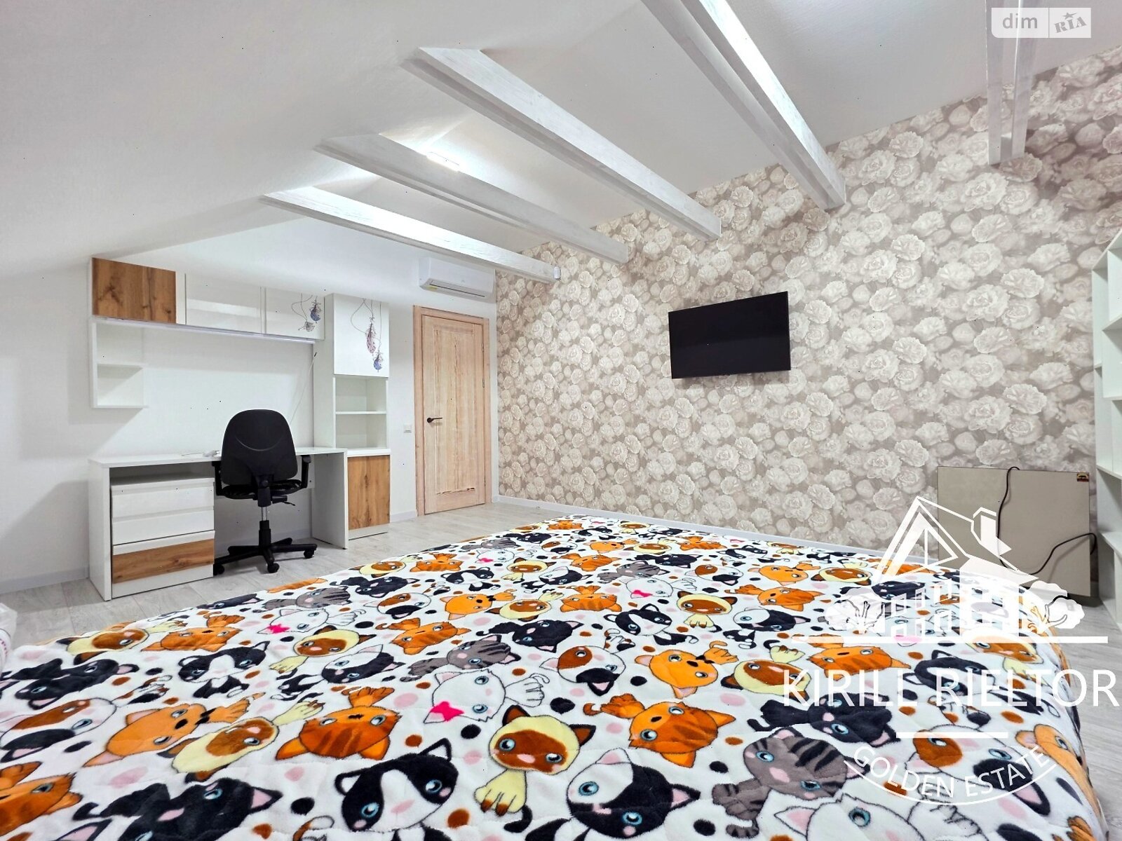 двоповерховий будинок з верандою, 230 кв. м, кирпич. Здається помісячно в Слобожанському фото 1