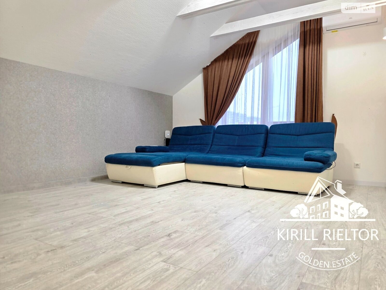 двоповерховий будинок з верандою, 230 кв. м, кирпич. Здається помісячно в Слобожанському фото 1