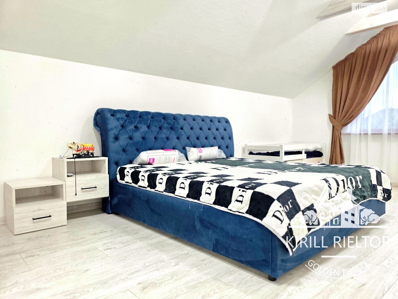 двоповерховий будинок з верандою, 230 кв. м, кирпич. Здається помісячно в Слобожанському фото 1