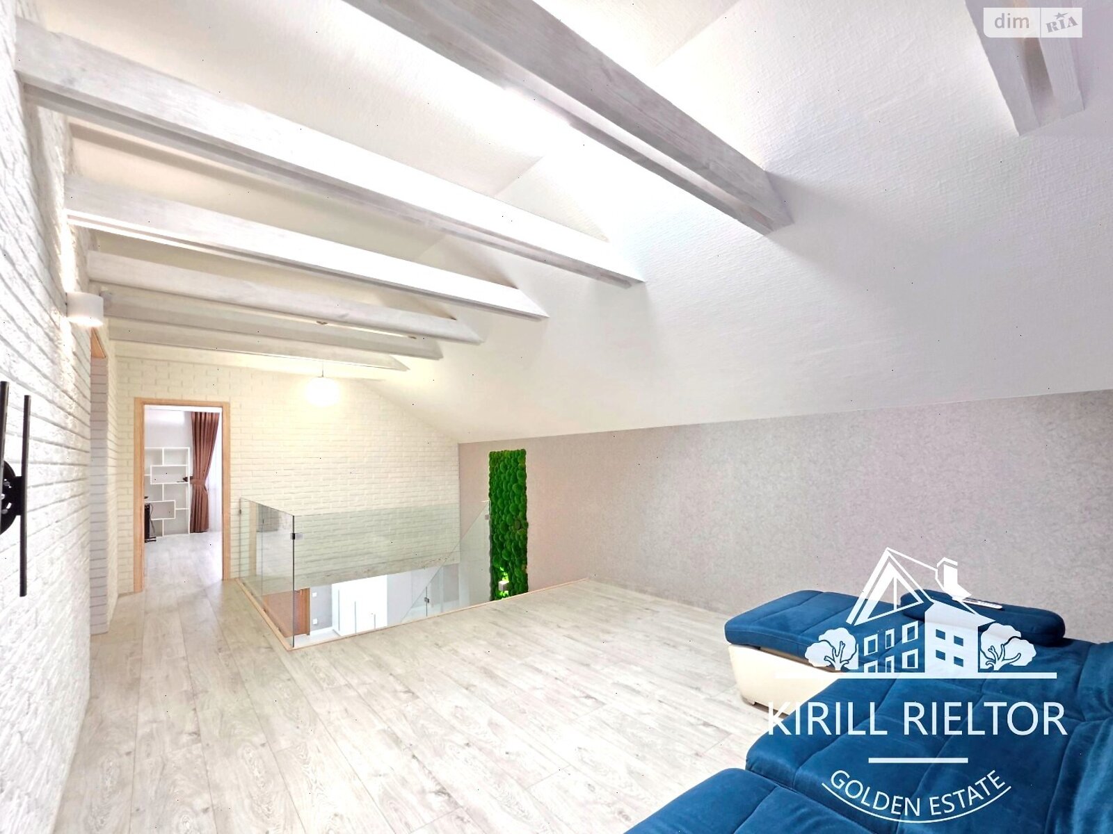 двоповерховий будинок з верандою, 230 кв. м, кирпич. Здається помісячно в Слобожанському фото 1