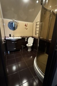 двоповерховий будинок з верандою, 150 кв. м, кирпич. Здається помісячно в Слобожанському фото 2