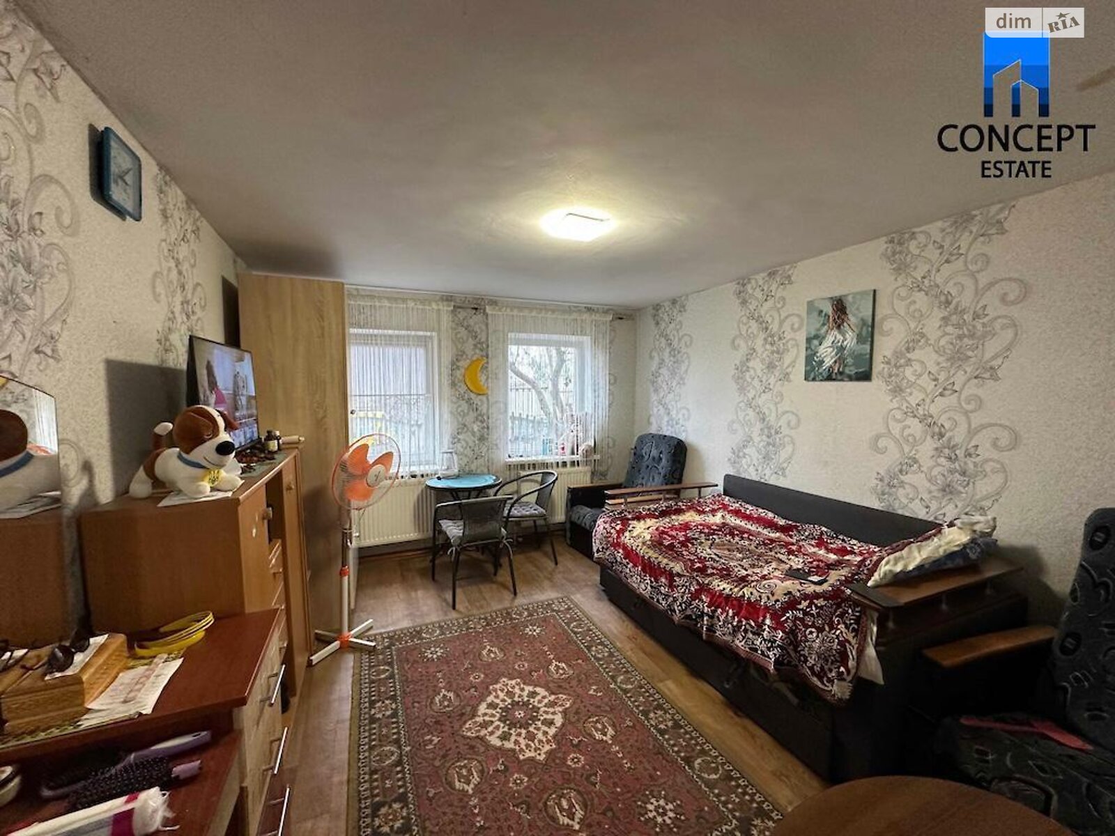 одноэтажный дом с верандой, 50 кв. м, кирпич. Сдается помесячно в Старых Кодаках фото 1