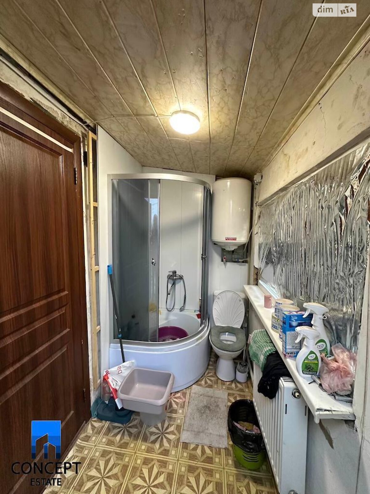 одноэтажный дом с верандой, 50 кв. м, кирпич. Сдается помесячно в Старых Кодаках фото 1