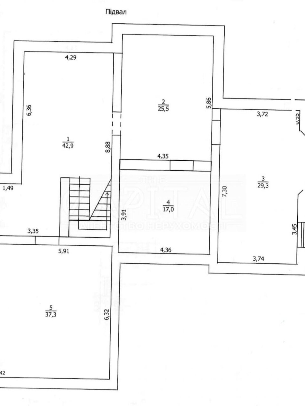 двухэтажный дом, 450 кв. м, кирпич. Сдается помесячно в Старых Петровцах фото 1