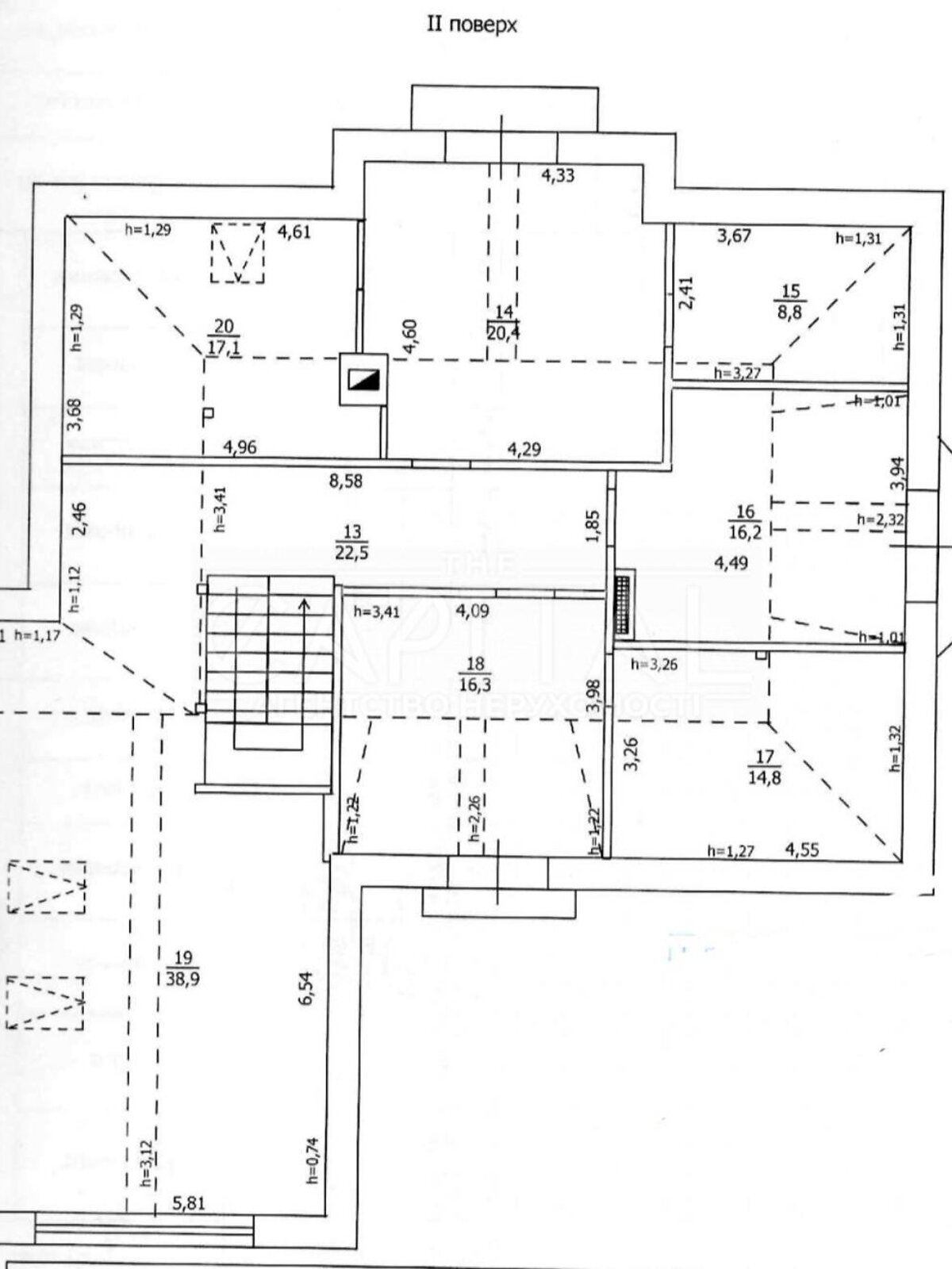 двухэтажный дом, 450 кв. м, кирпич. Сдается помесячно в Старых Петровцах фото 1