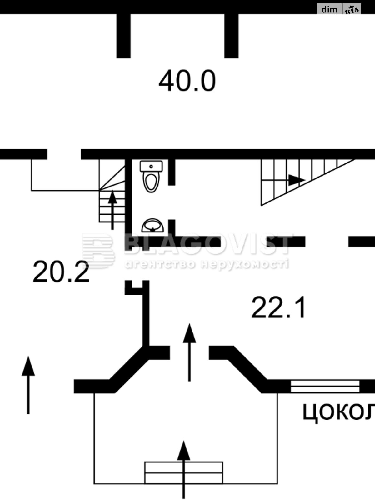 двухэтажный дом с балконом, 360 кв. м, кирпич. Сдается помесячно в Украинке фото 1