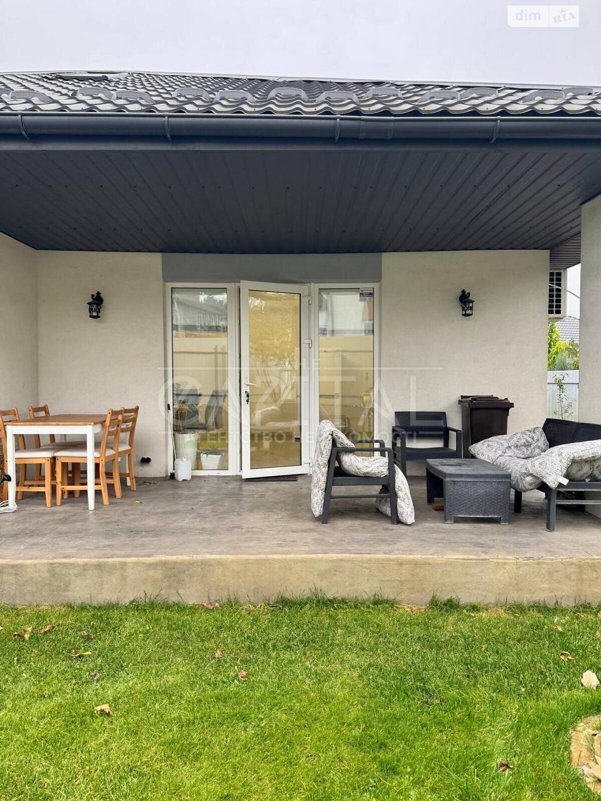 одноповерховий будинок з верандою, 110 кв. м, цегла. Здається помісячно в Віті-Поштовій фото 1