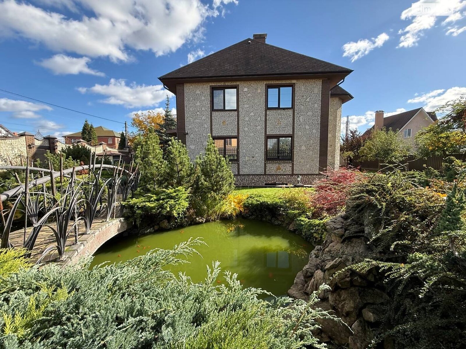 триповерховий будинок з гаражем, 350 кв. м, цегла. Здається помісячно в Ворзелі фото 1