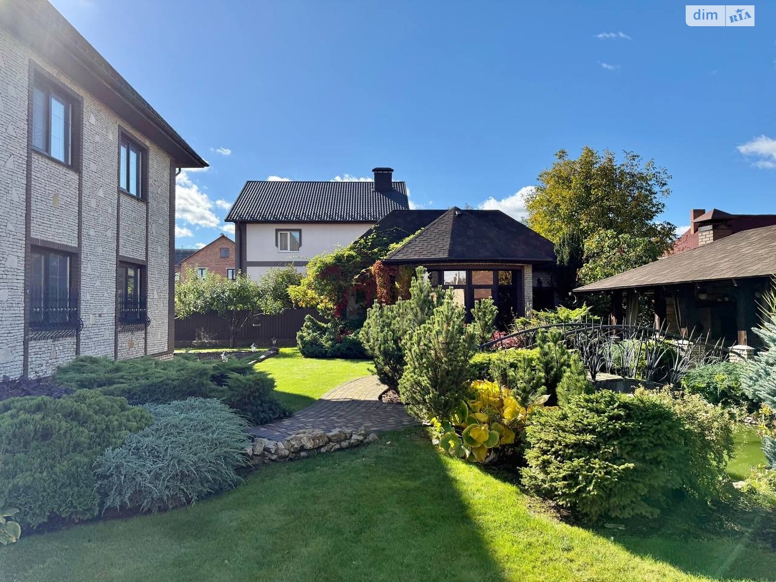 триповерховий будинок з гаражем, 350 кв. м, цегла. Здається помісячно в Ворзелі фото 1