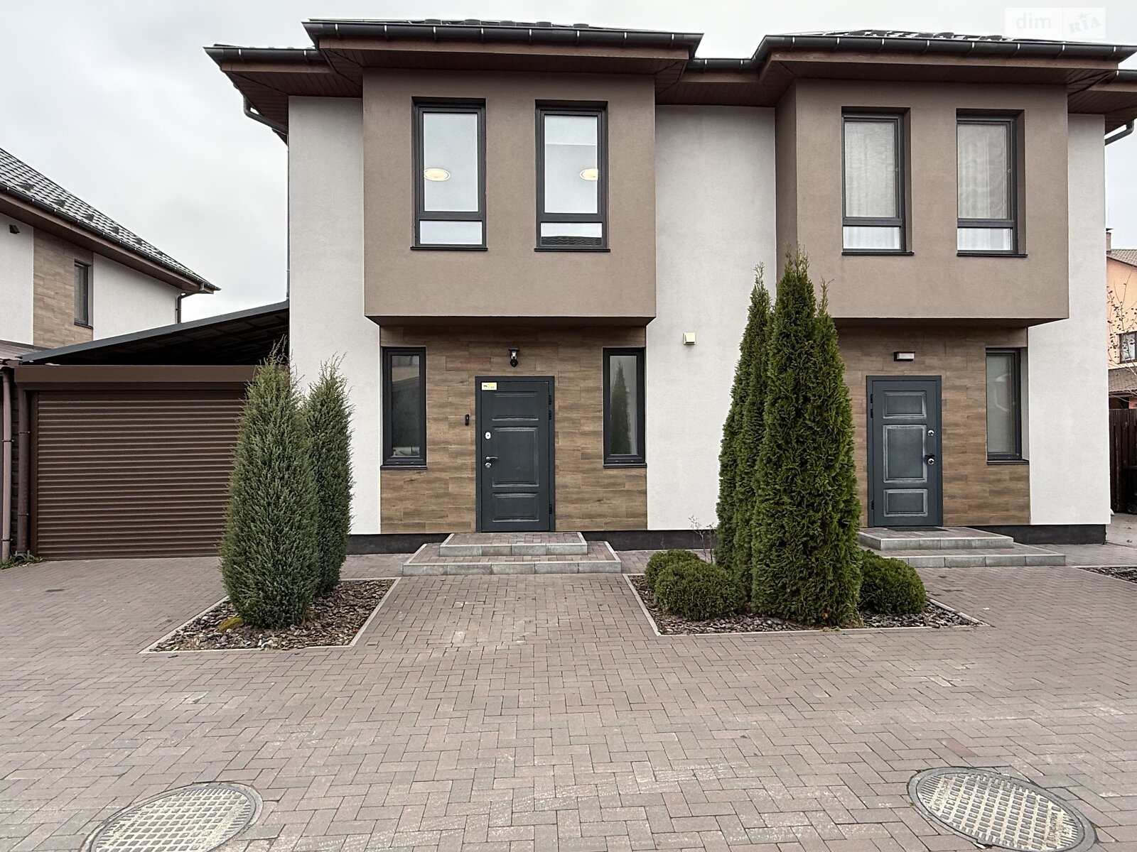 двухэтажный дуплекс, 103.5 кв. м, кирпич. Сдается помесячно в Петропавловской Борщаговке фото 1