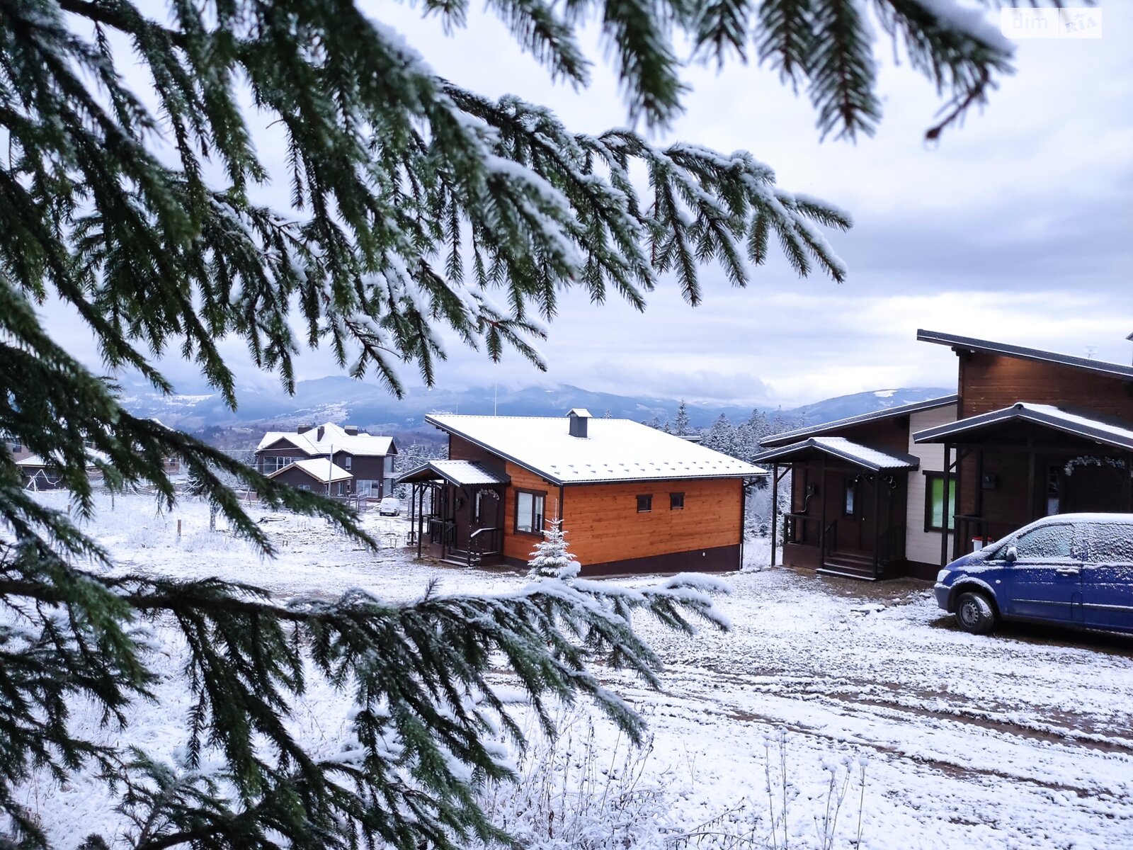одноповерховий дуплекс, 65 кв. м, каркасно-щитовий. Здається помісячно в Яблуниці фото 1