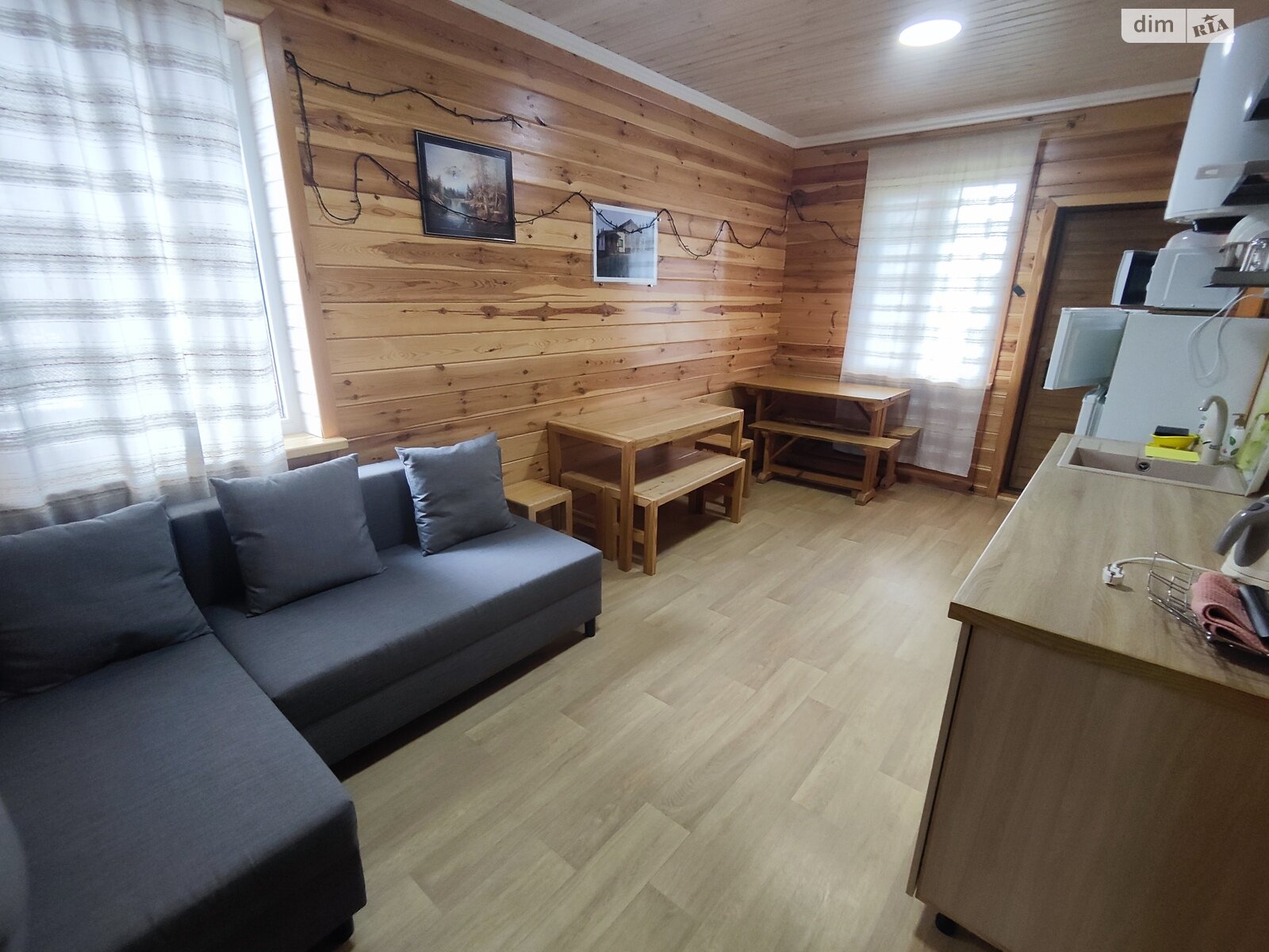 одноповерховий дуплекс, 65 кв. м, каркасно-щитовий. Здається помісячно в Яблуниці фото 1