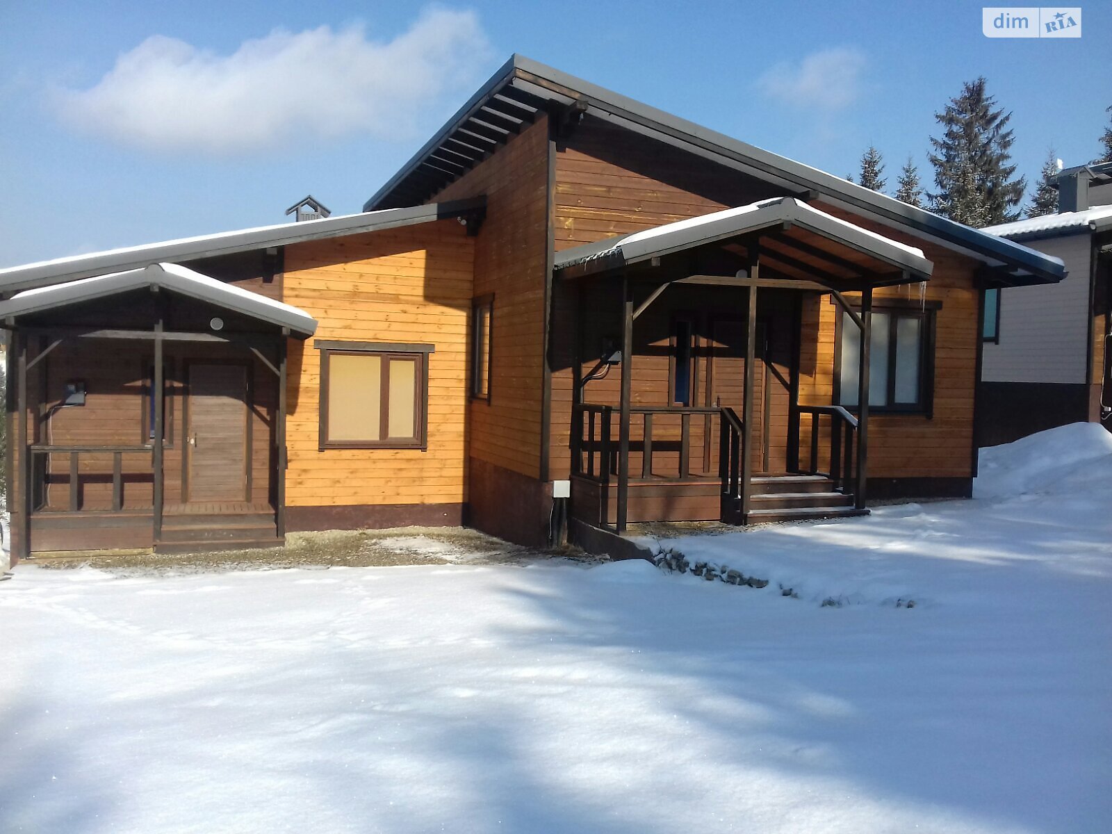 одноповерховий дуплекс, 65 кв. м, каркасно-щитовий. Здається помісячно в Яблуниці фото 1