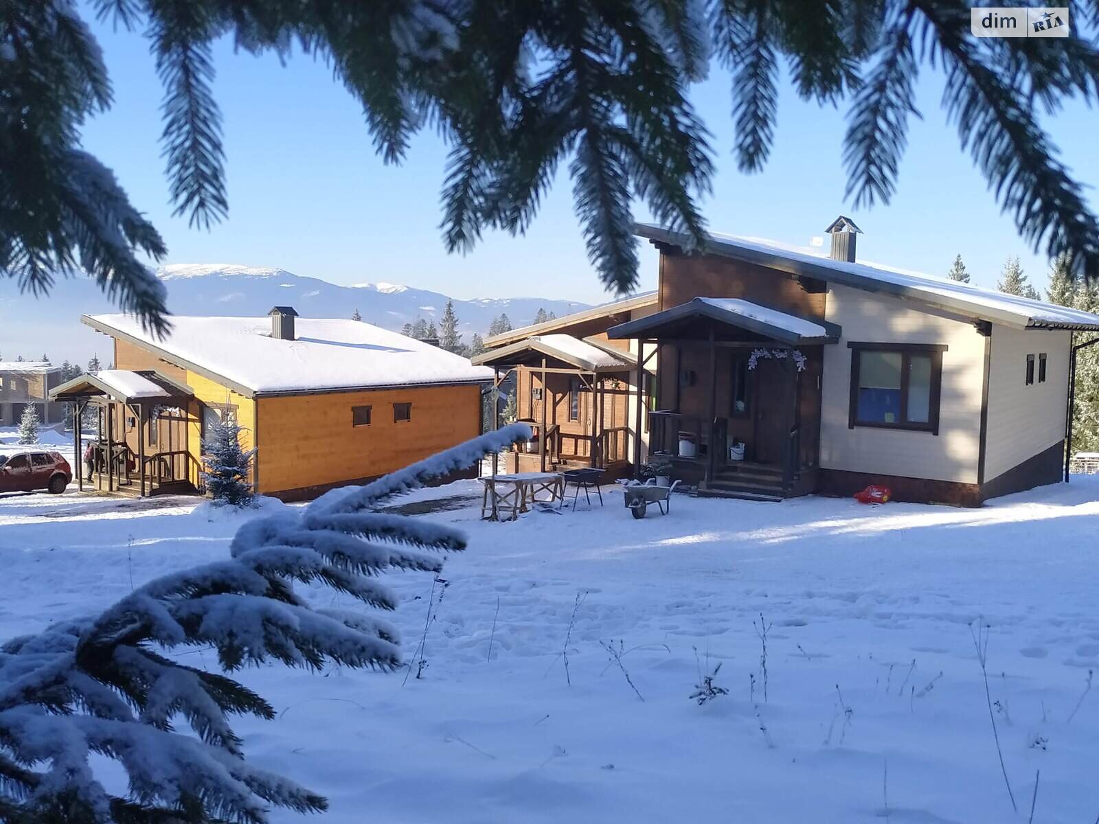 одноповерховий дуплекс, 65 кв. м, каркасно-щитовий. Здається помісячно в Яблуниці фото 1