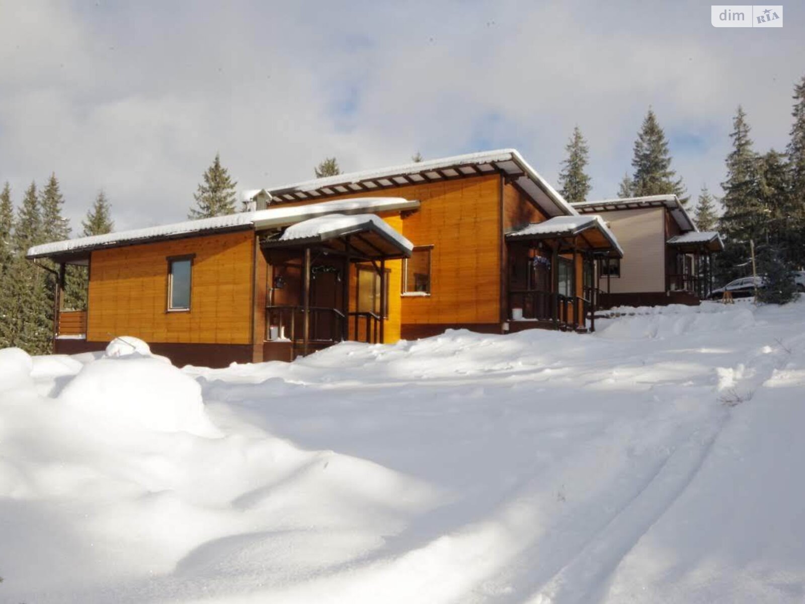 одноповерховий дуплекс, 65 кв. м, каркасно-щитовий. Здається помісячно в Яблуниці фото 1